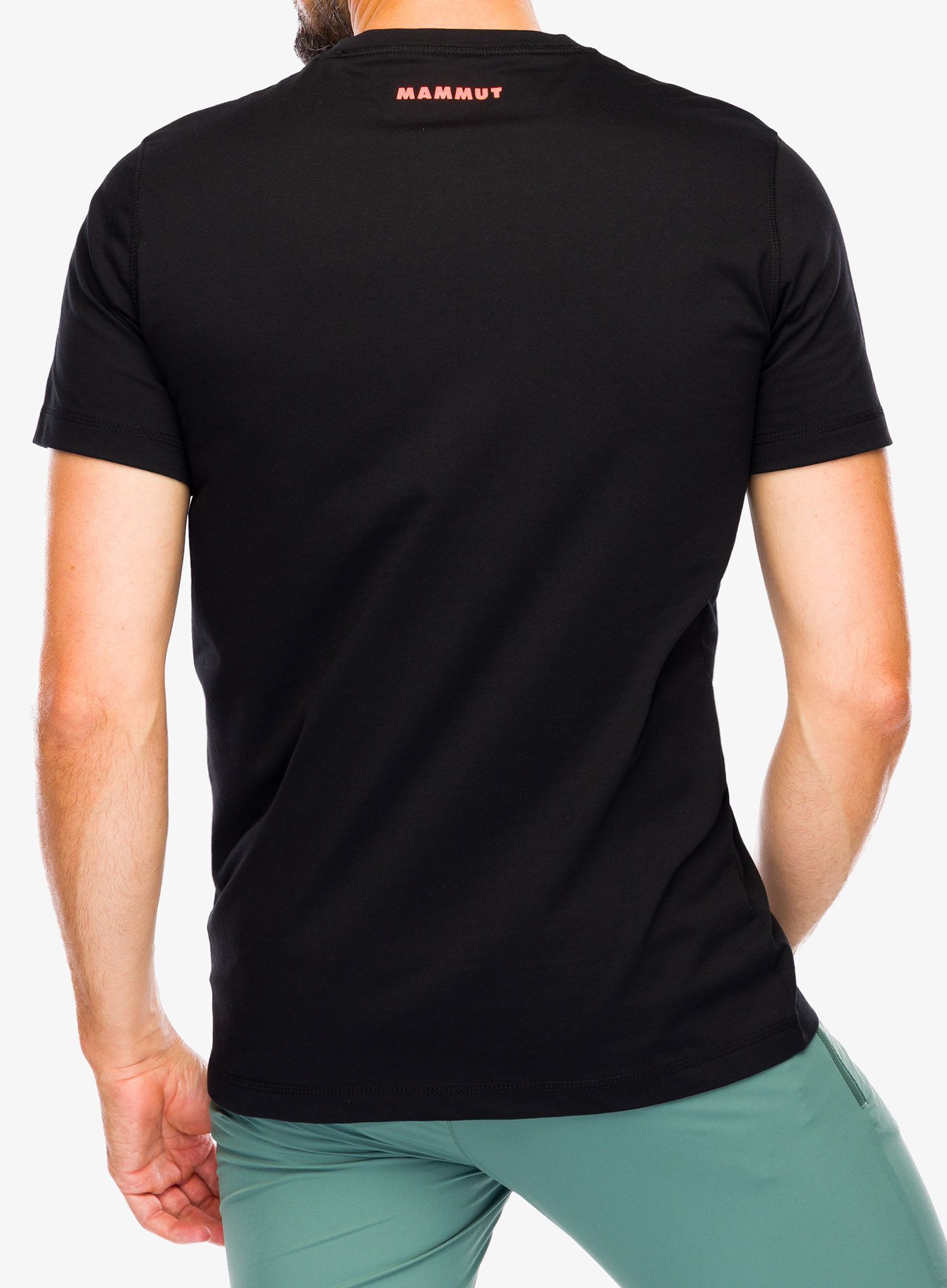 Tričko Mammut Core T-Shirt Never Rest - black