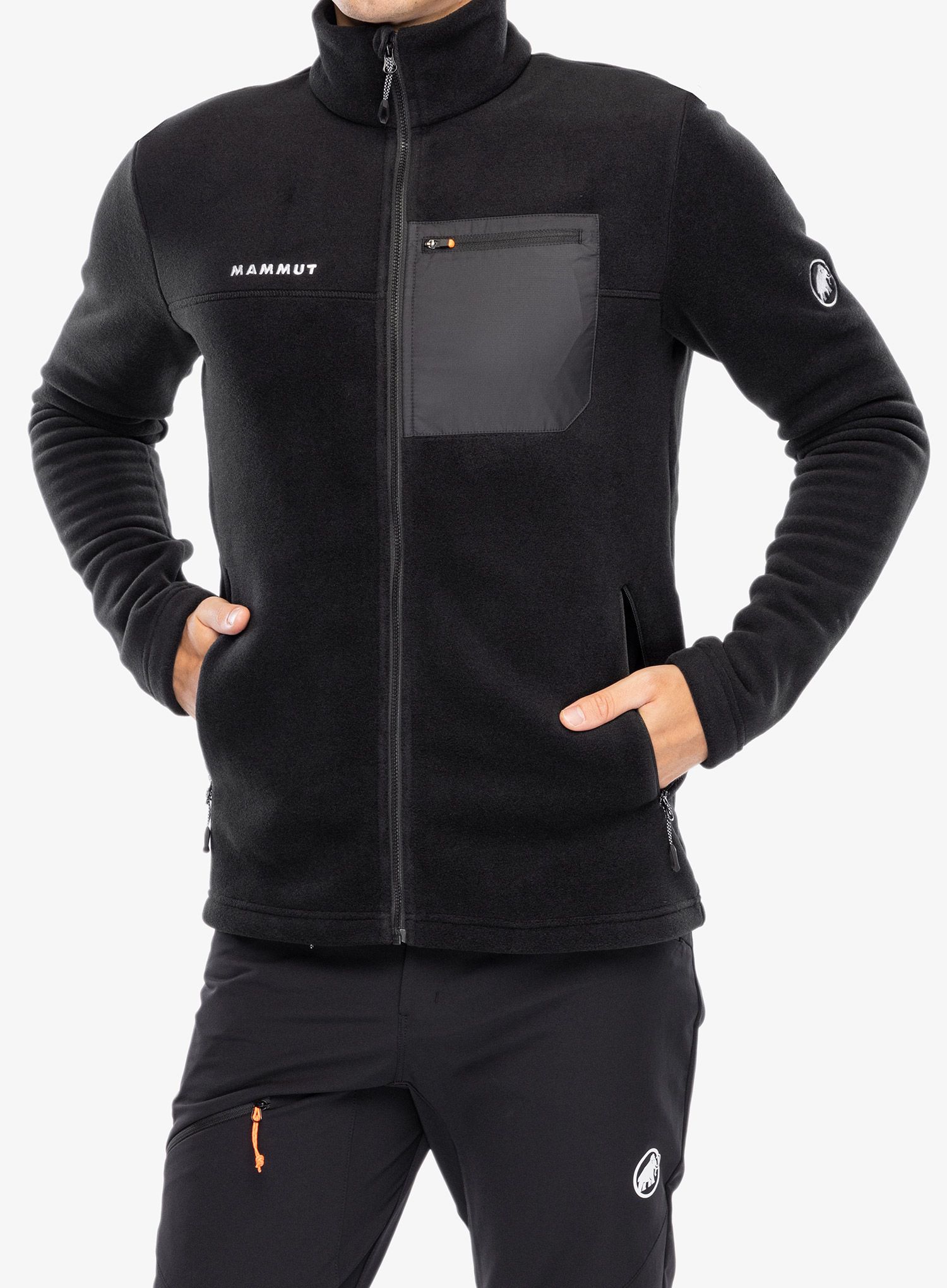 Fleecová bunda Mammut Innominata ML Jacket - black