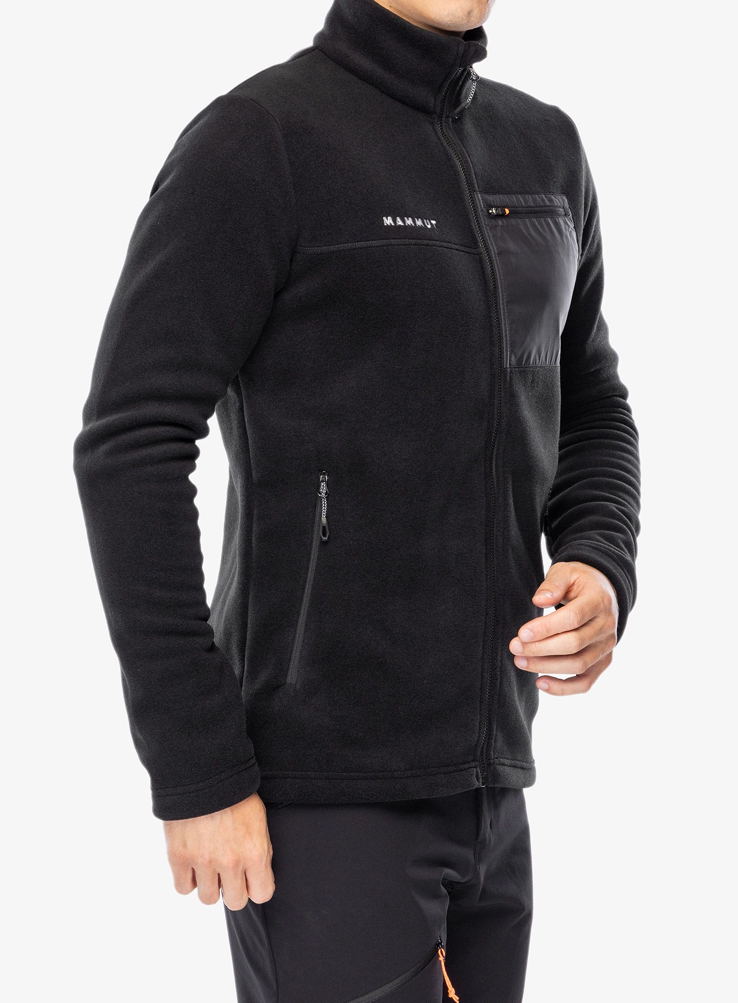 Fleecová bunda Mammut Innominata ML Jacket - black