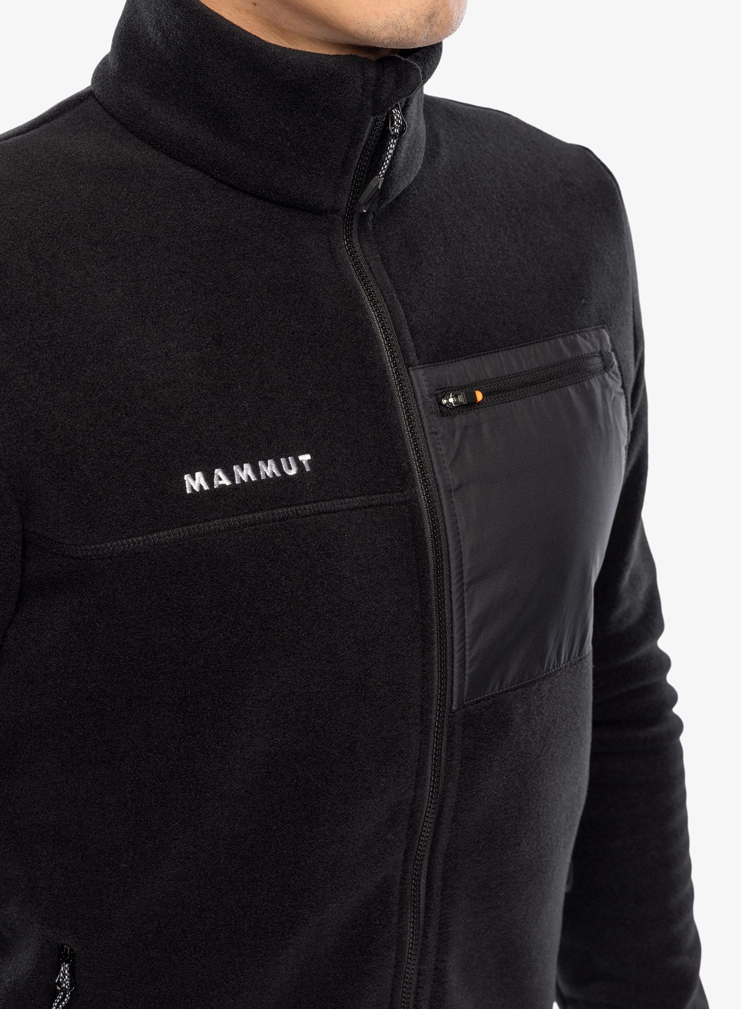 Fleecová bunda Mammut Innominata ML Jacket - black