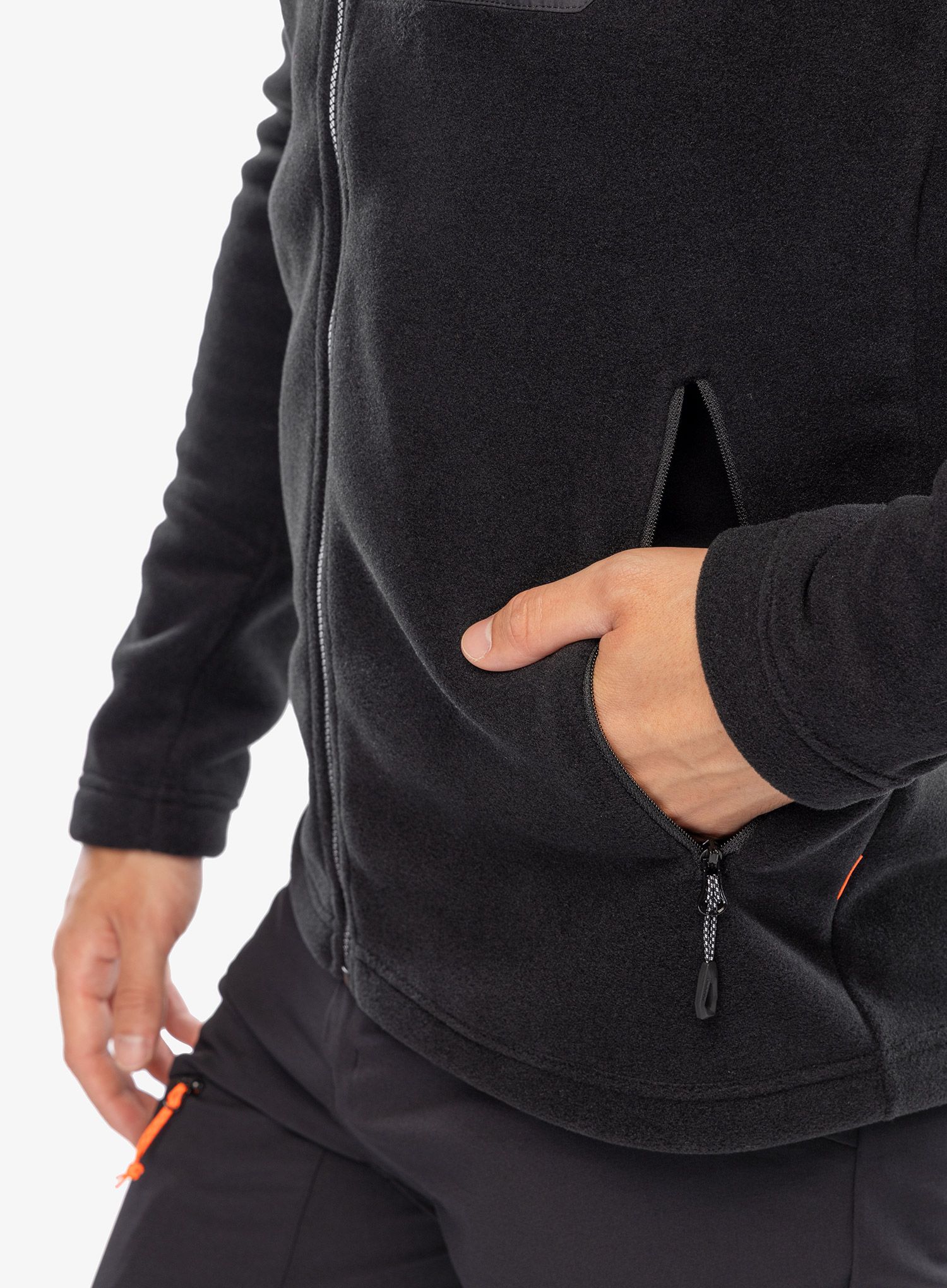 Fleecová bunda Mammut Innominata ML Jacket - black