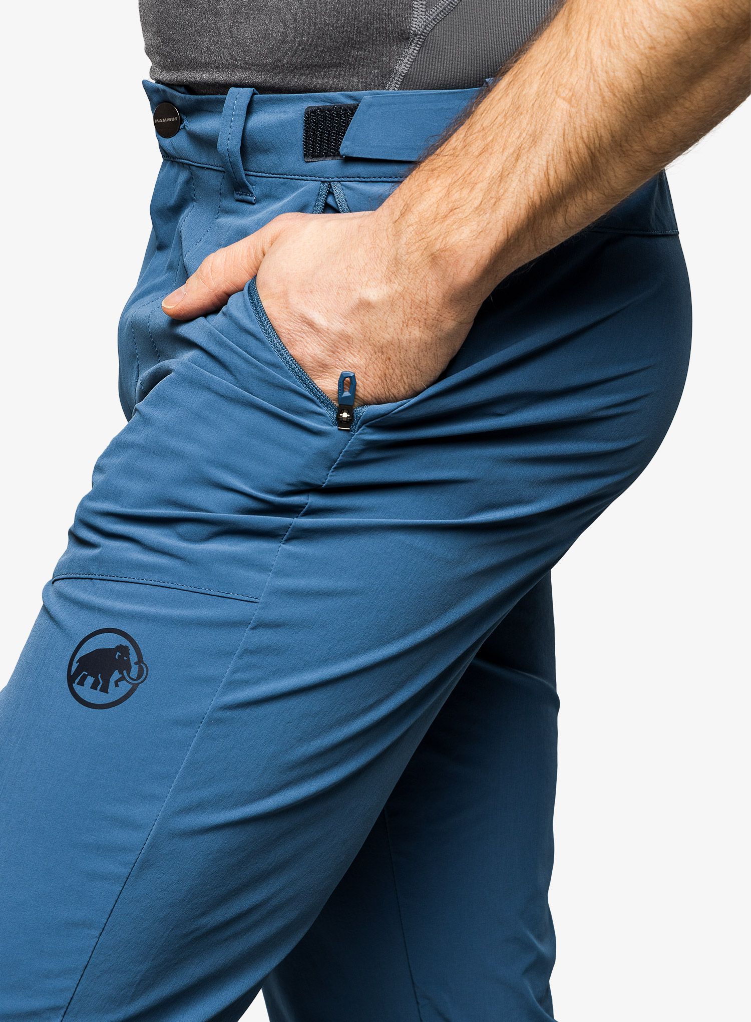 Pánské kalhoty Mammut Runbold Pants - deep ice