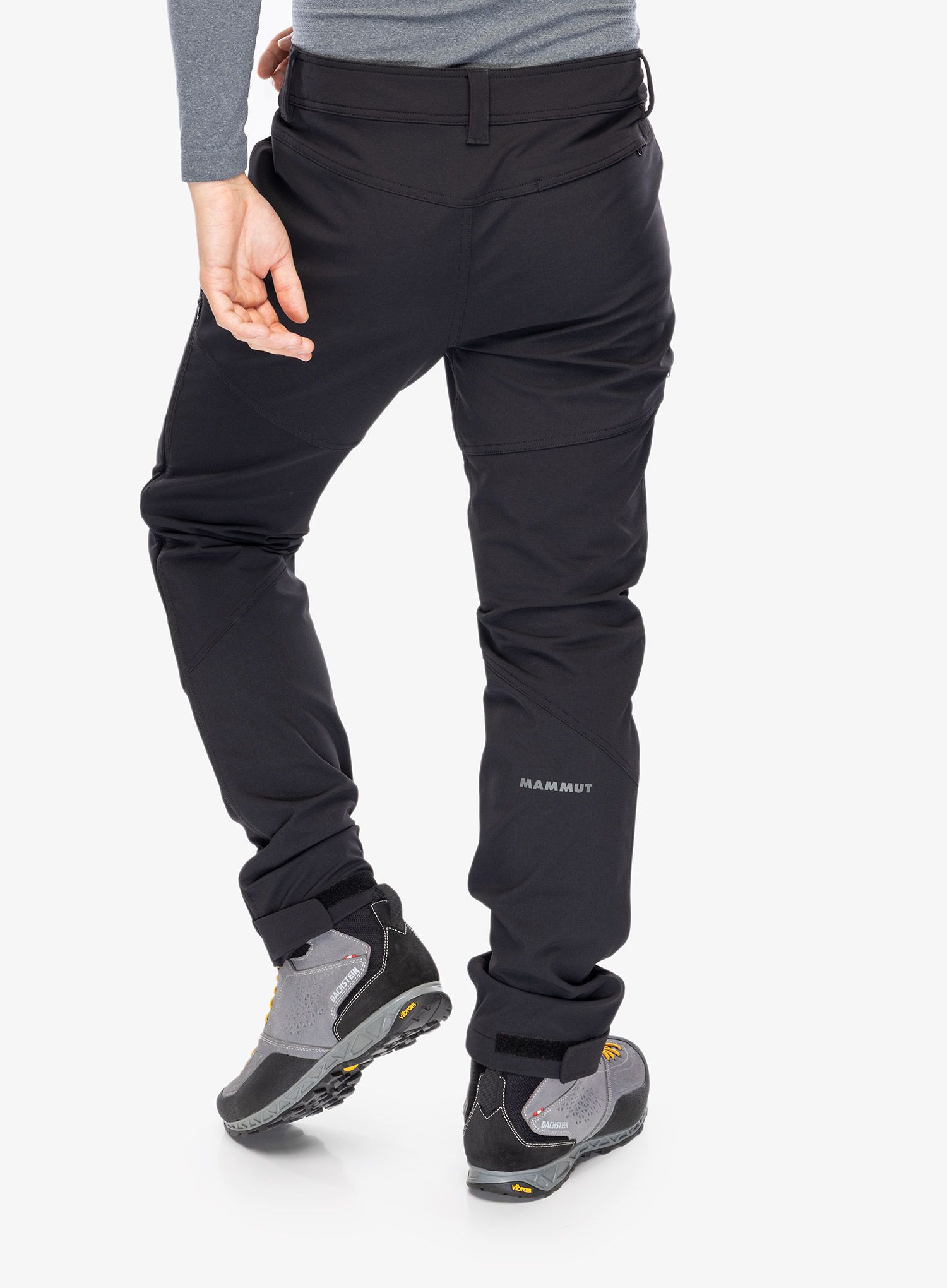 Softshell kalhoty Mammut Zinal Guide SO Hybrid Pants - black