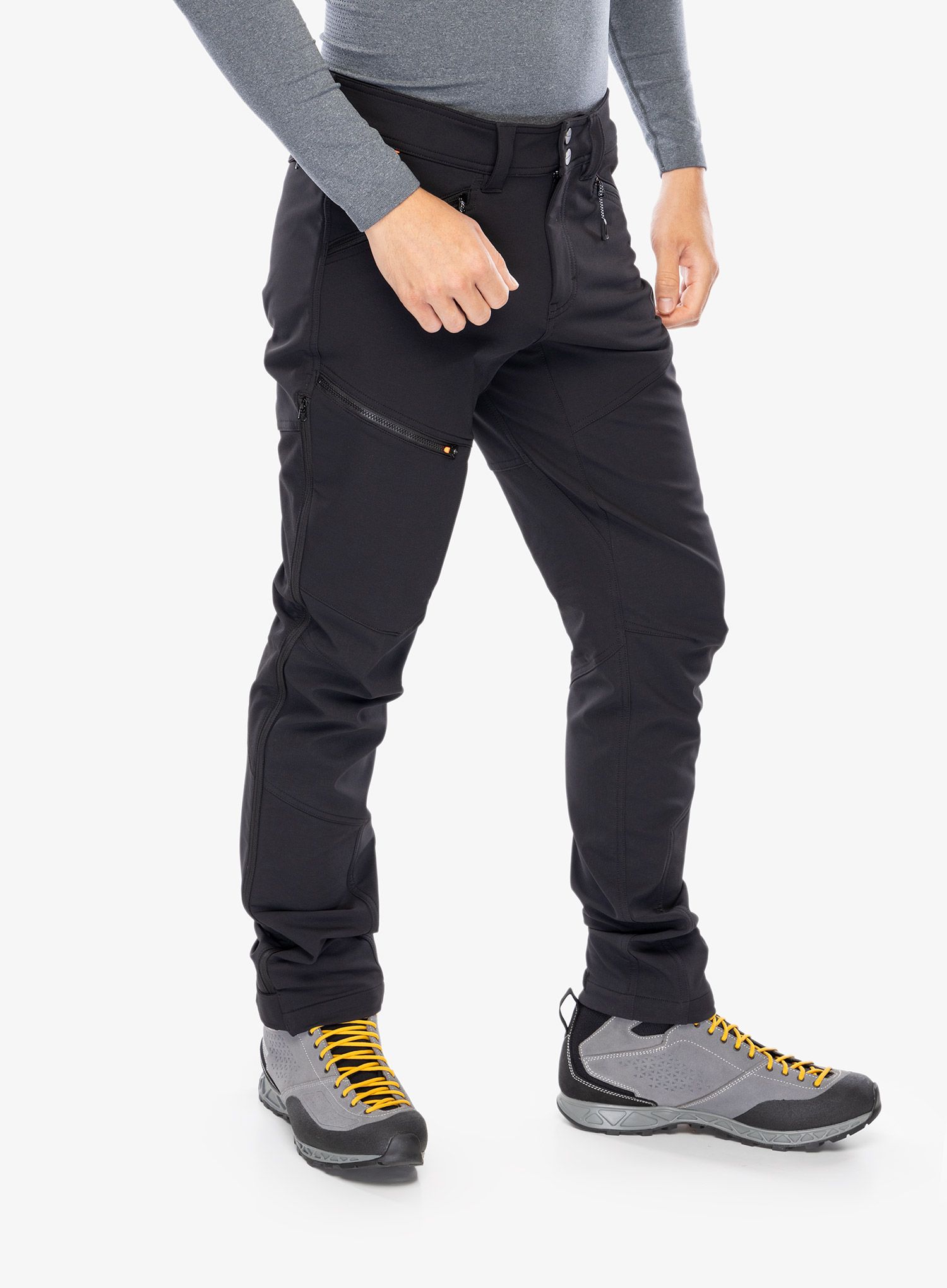 Softshell kalhoty Mammut Zinal Guide SO Hybrid Pants - black