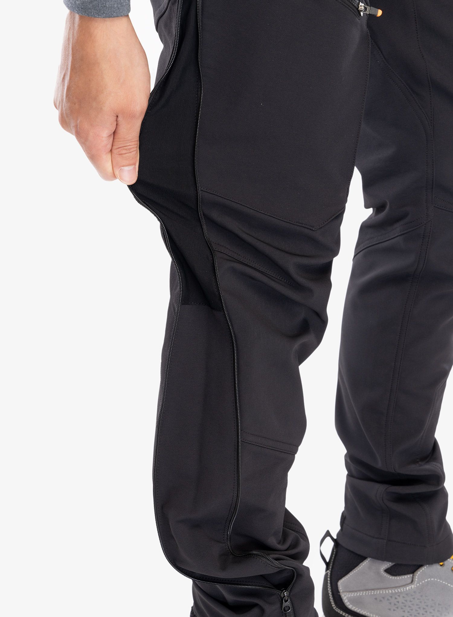 Softshell kalhoty Mammut Zinal Guide SO Hybrid Pants - black