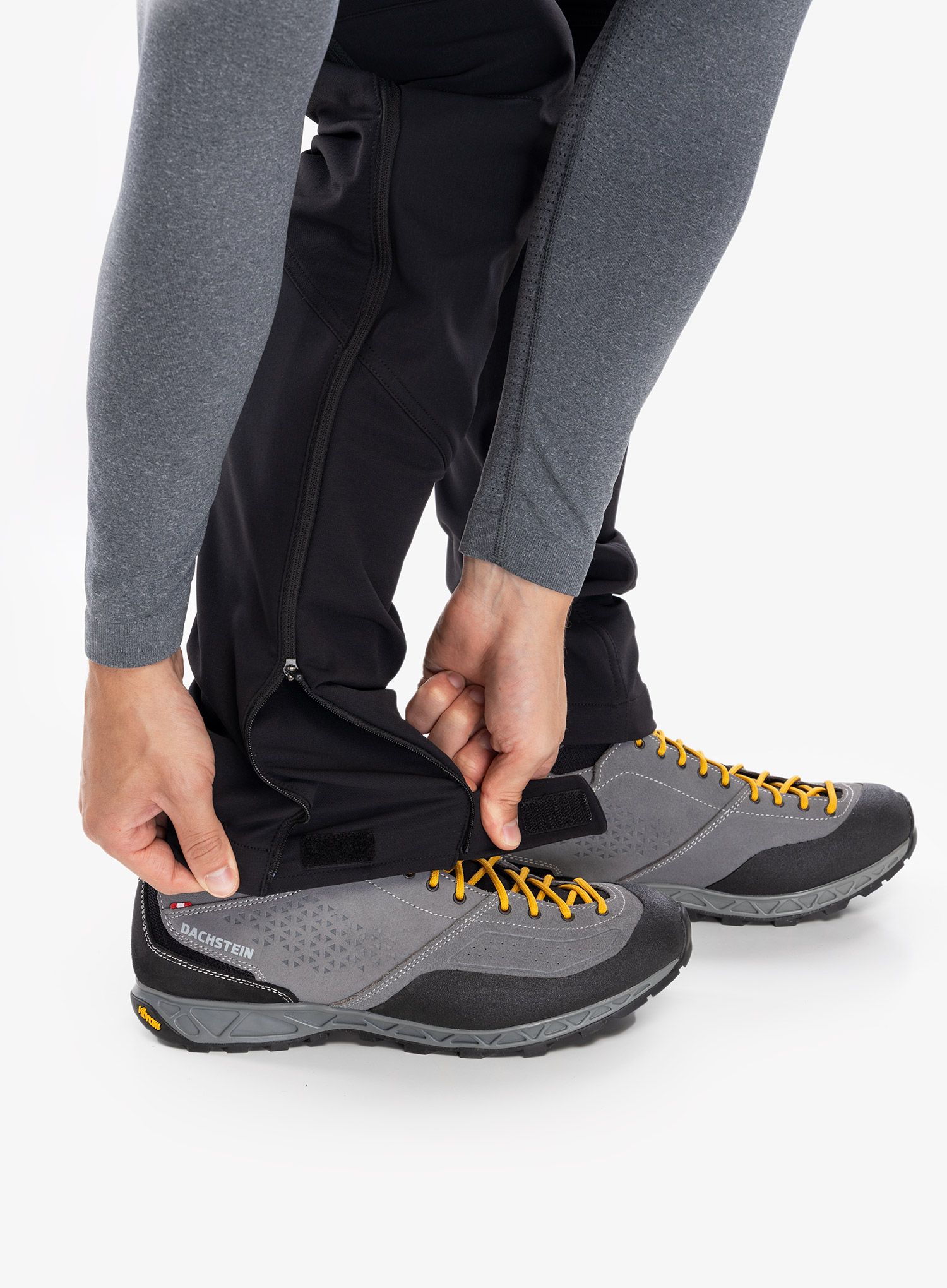 Softshell kalhoty Mammut Zinal Guide SO Hybrid Pants - black