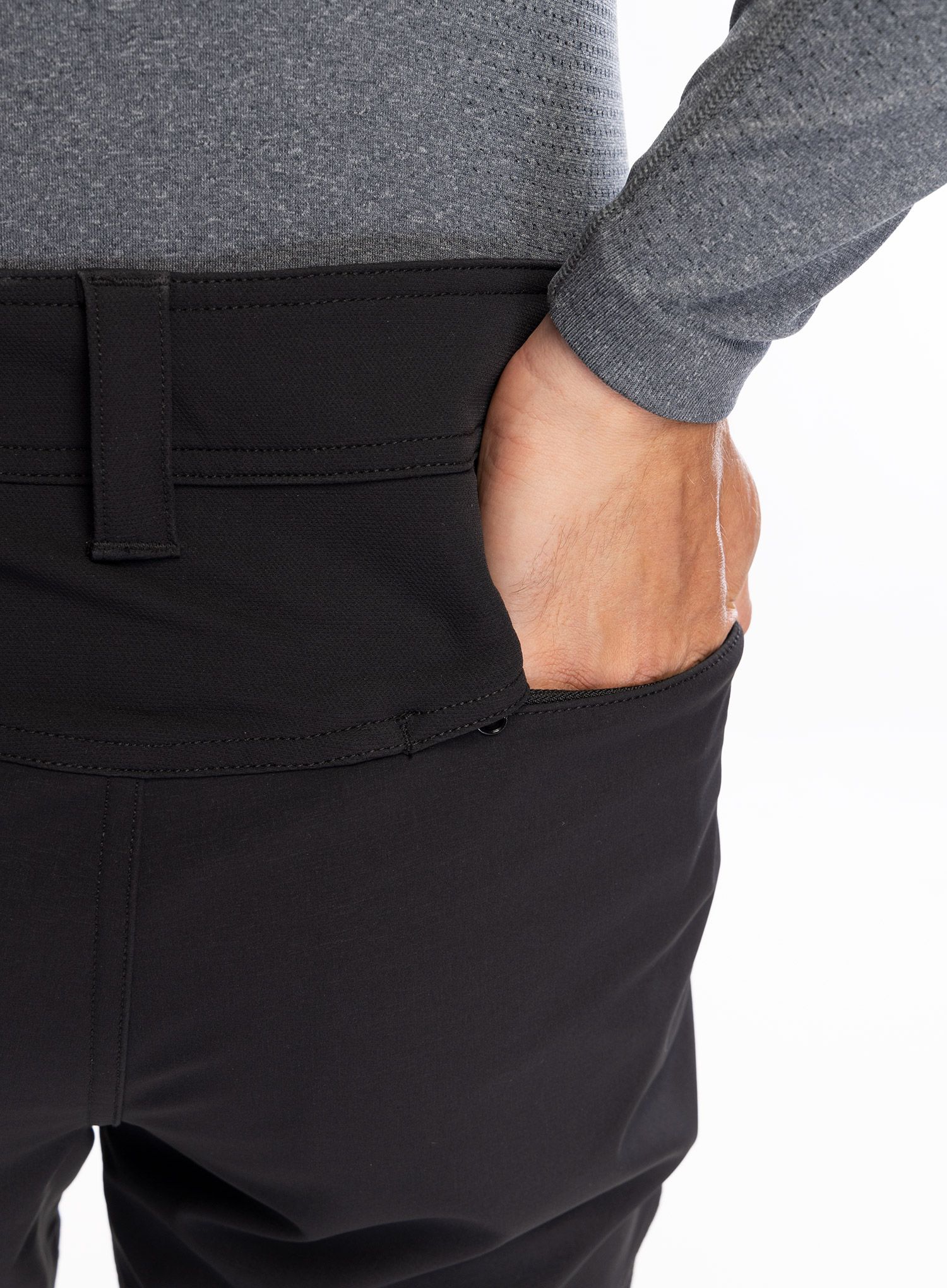 Softshell kalhoty Mammut Zinal Guide SO Hybrid Pants - black