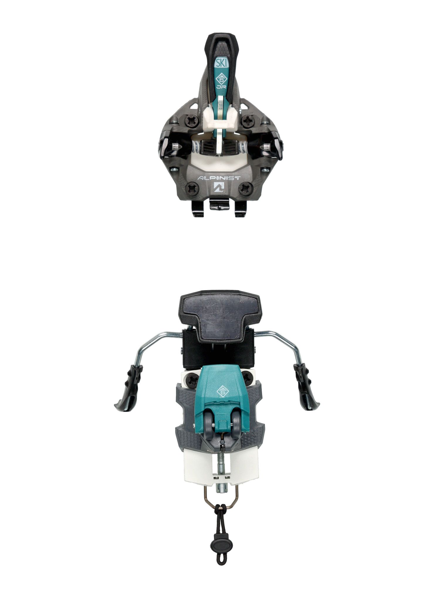 Skialpové vázání Marker Alpinist Jr Long Travel - anthracite/white