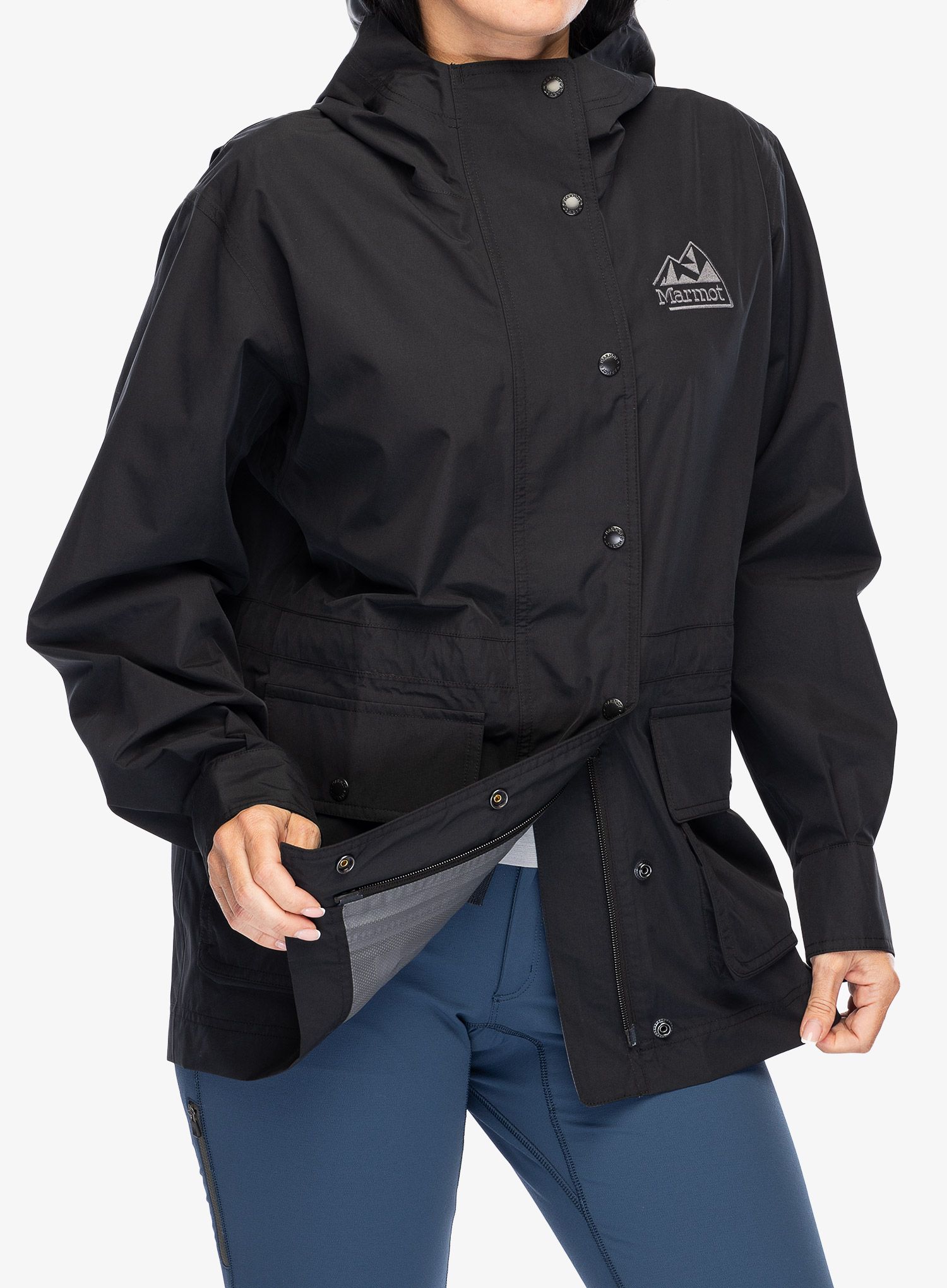 Dámská parka do deště Marmot 78 All Weather Parka - black