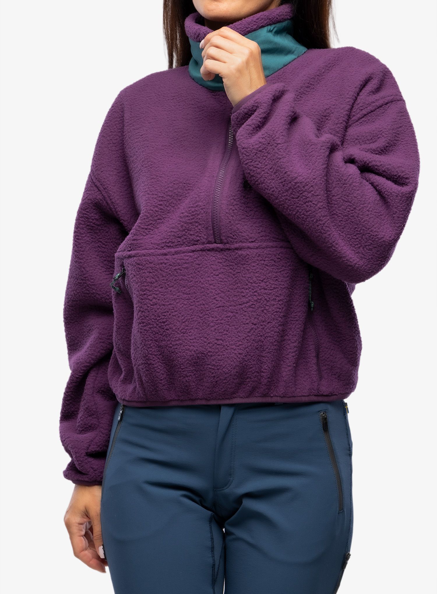 Fleecová mikina dámská Marmot 94 ECO Recycled Fleece - purple fig
