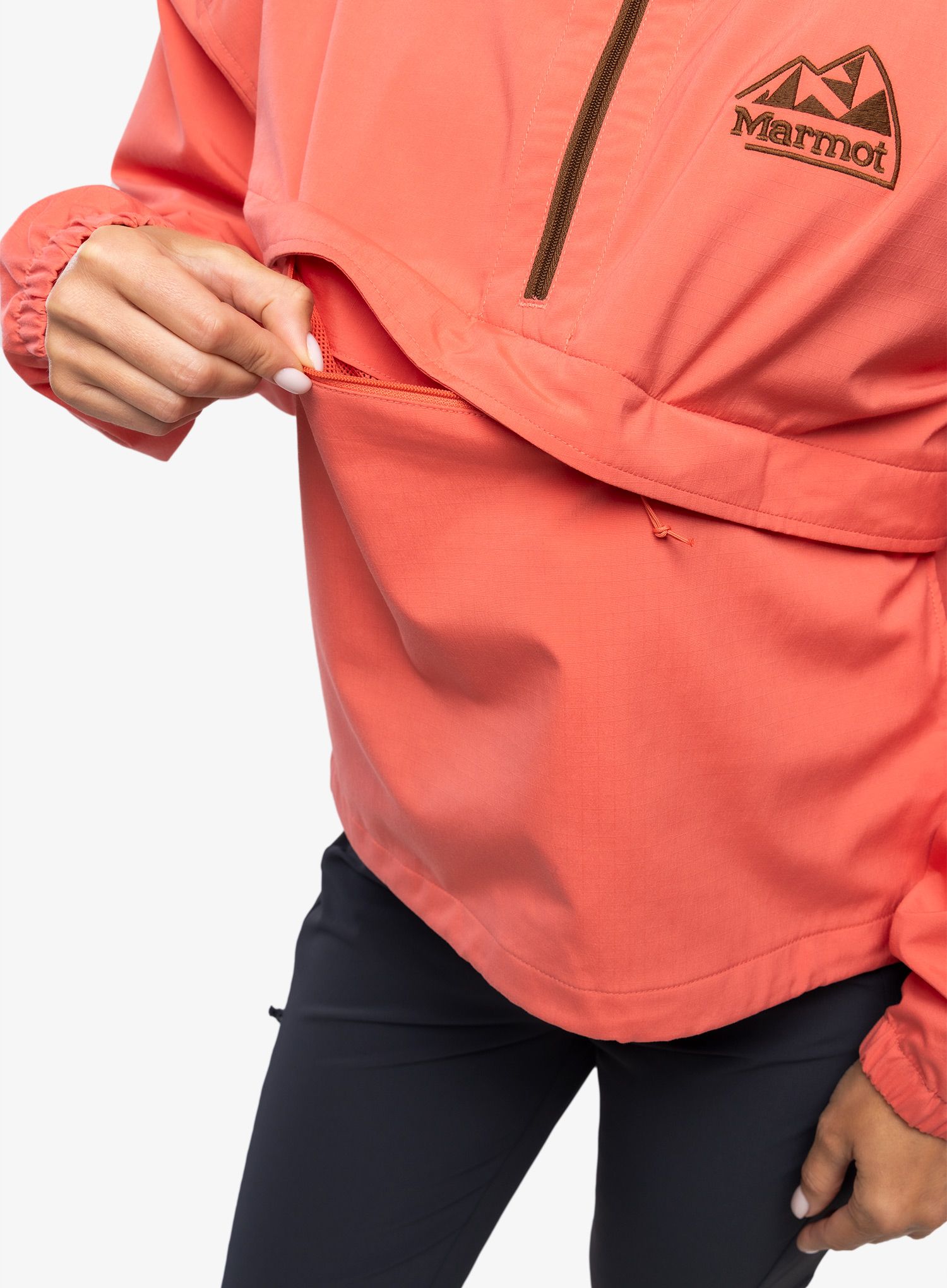 Větrovka dámská Marmot 96 Active Anorak - grapefruit