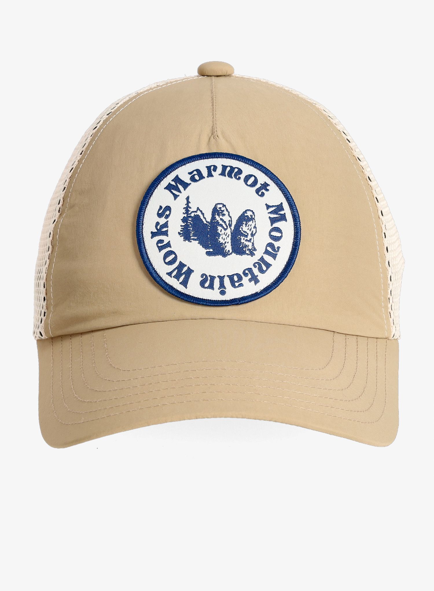 Kšiltovka Marmot Alpine Soft Mesh Trucker - light oak/twilight