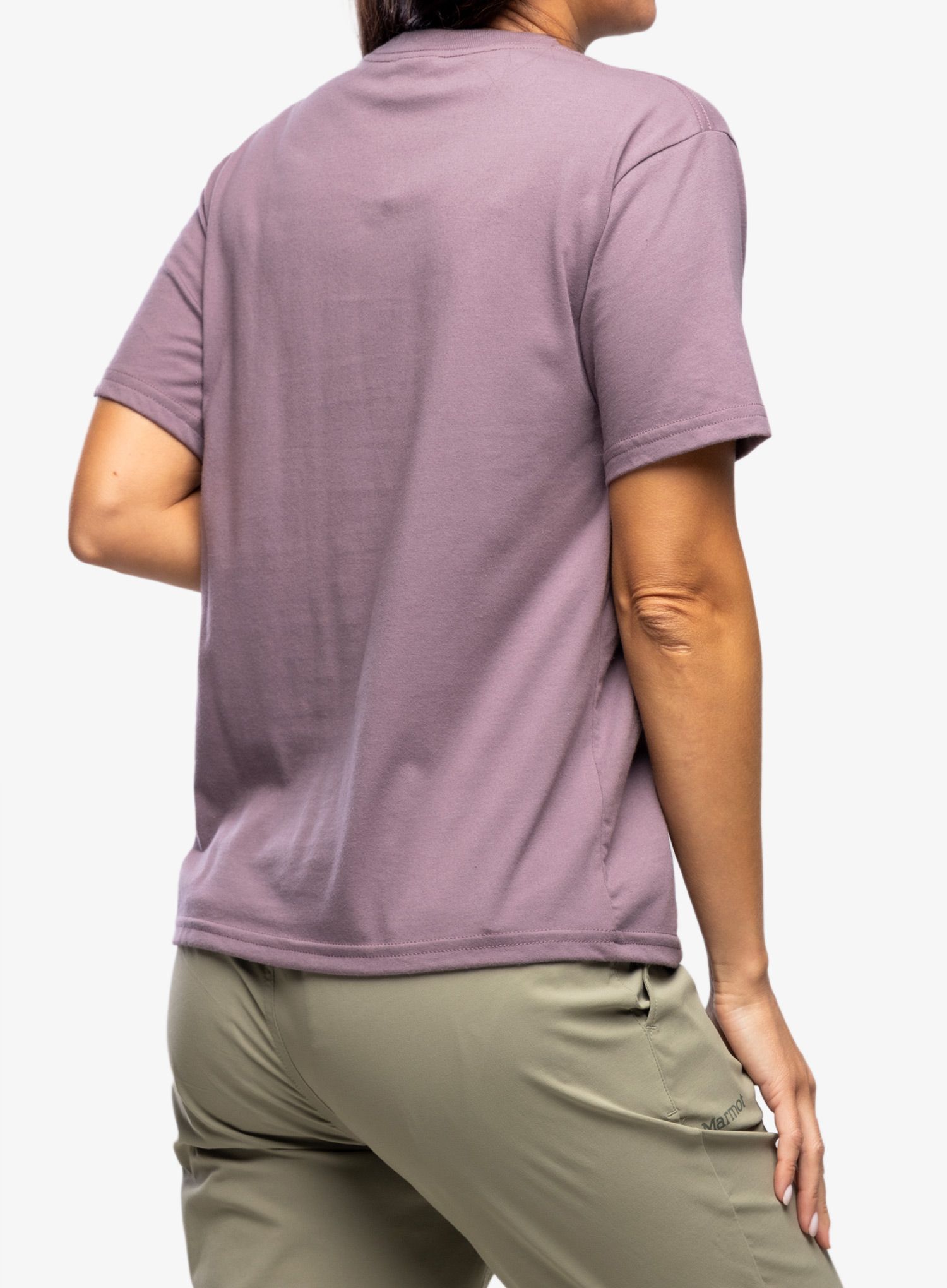 Bavlněné tričko dámské Marmot Coastal Tee SS - hazy purple