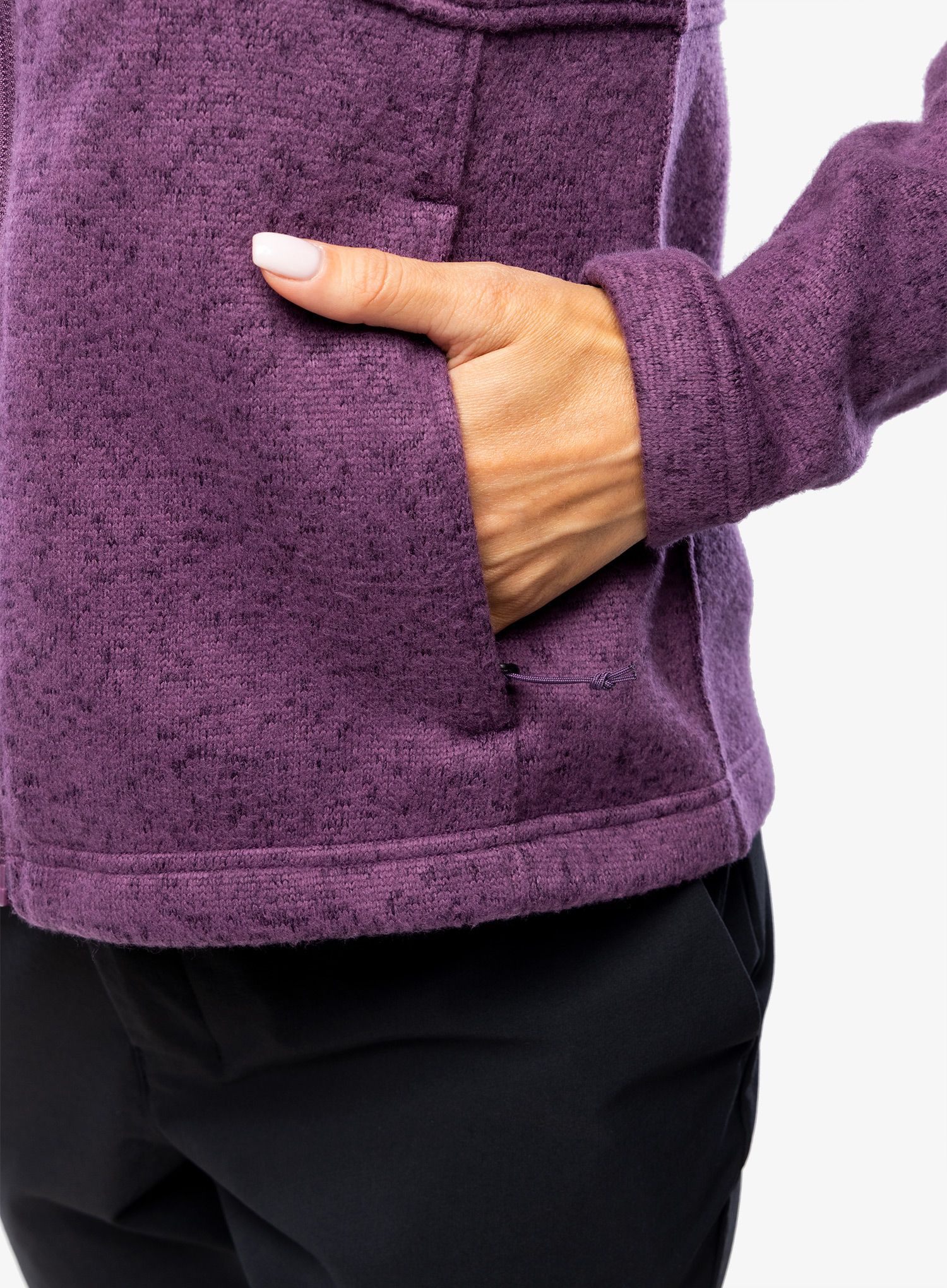 Dámská mikina Marmot Drop Line Jacket - purple fig