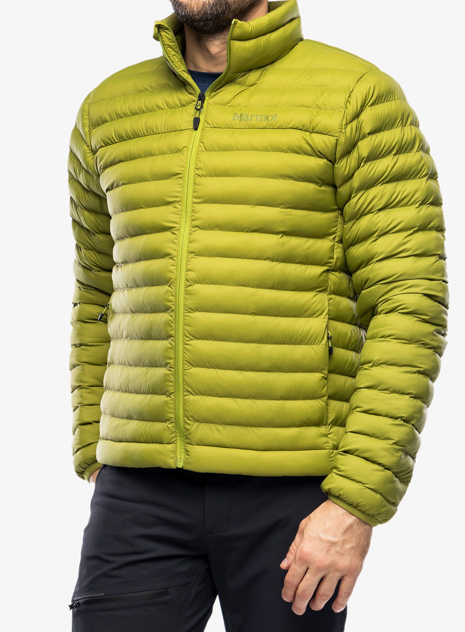 Zateplená bunda Marmot Echo Featherless Jacket - cilantro
