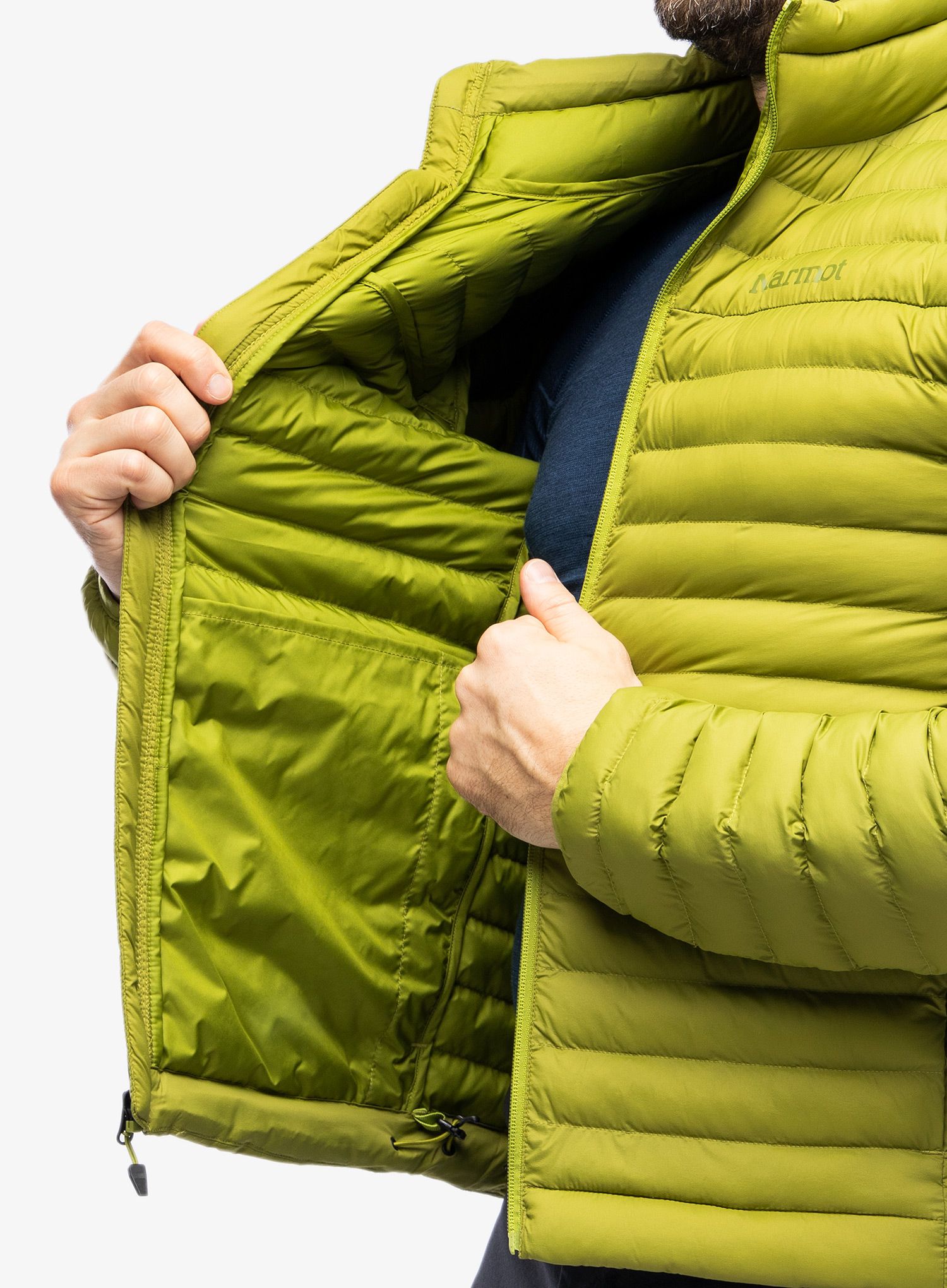 Zateplená bunda Marmot Echo Featherless Jacket - cilantro