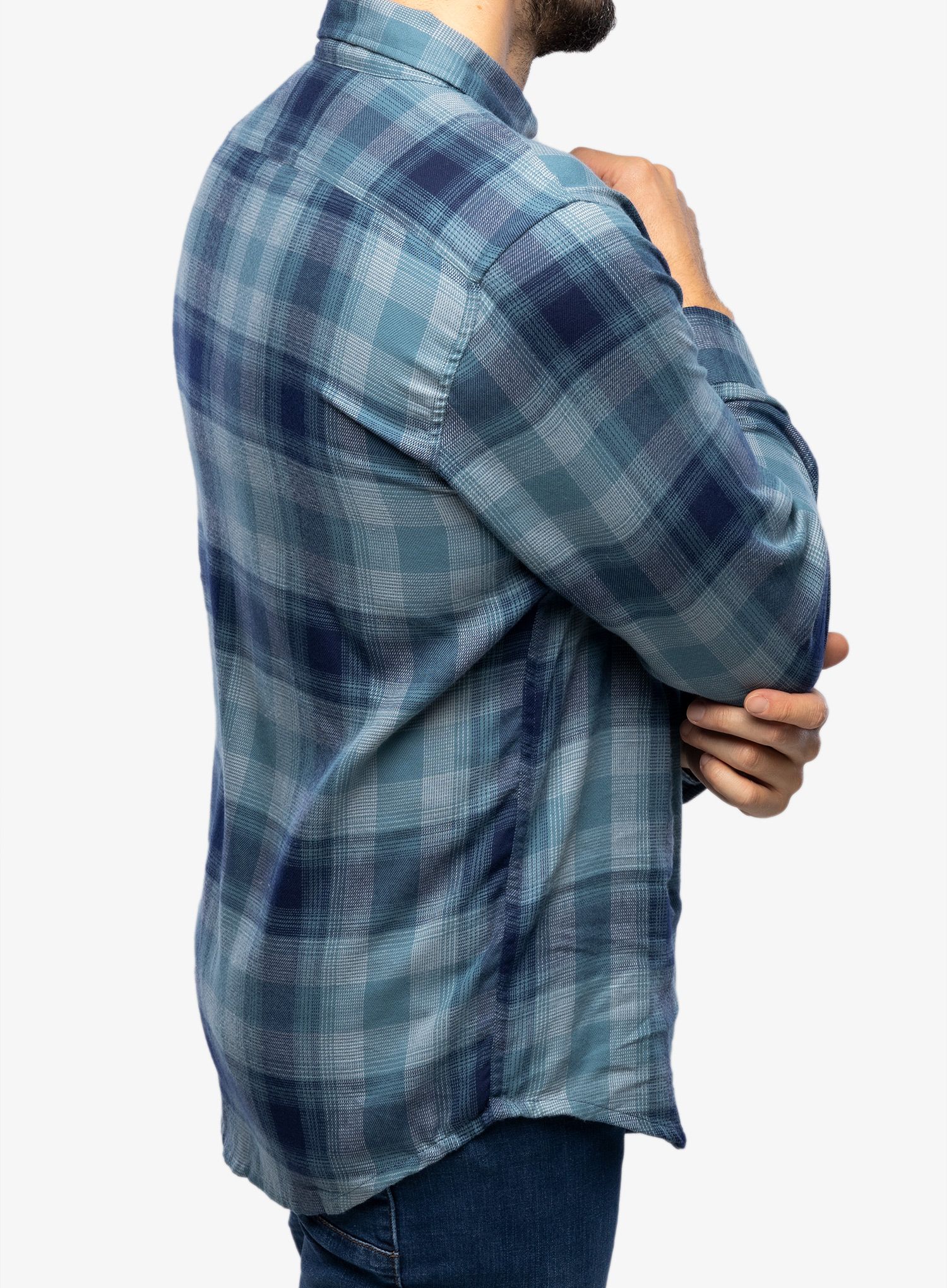 Turistická košile Marmot Fairfax Novelty Light Weight Flannel - arctic navy