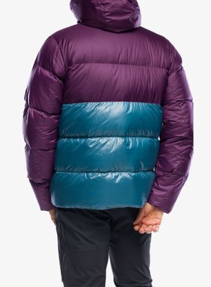 Zateplená bunda Marmot Guides Down Hoody - purple fig/moon river