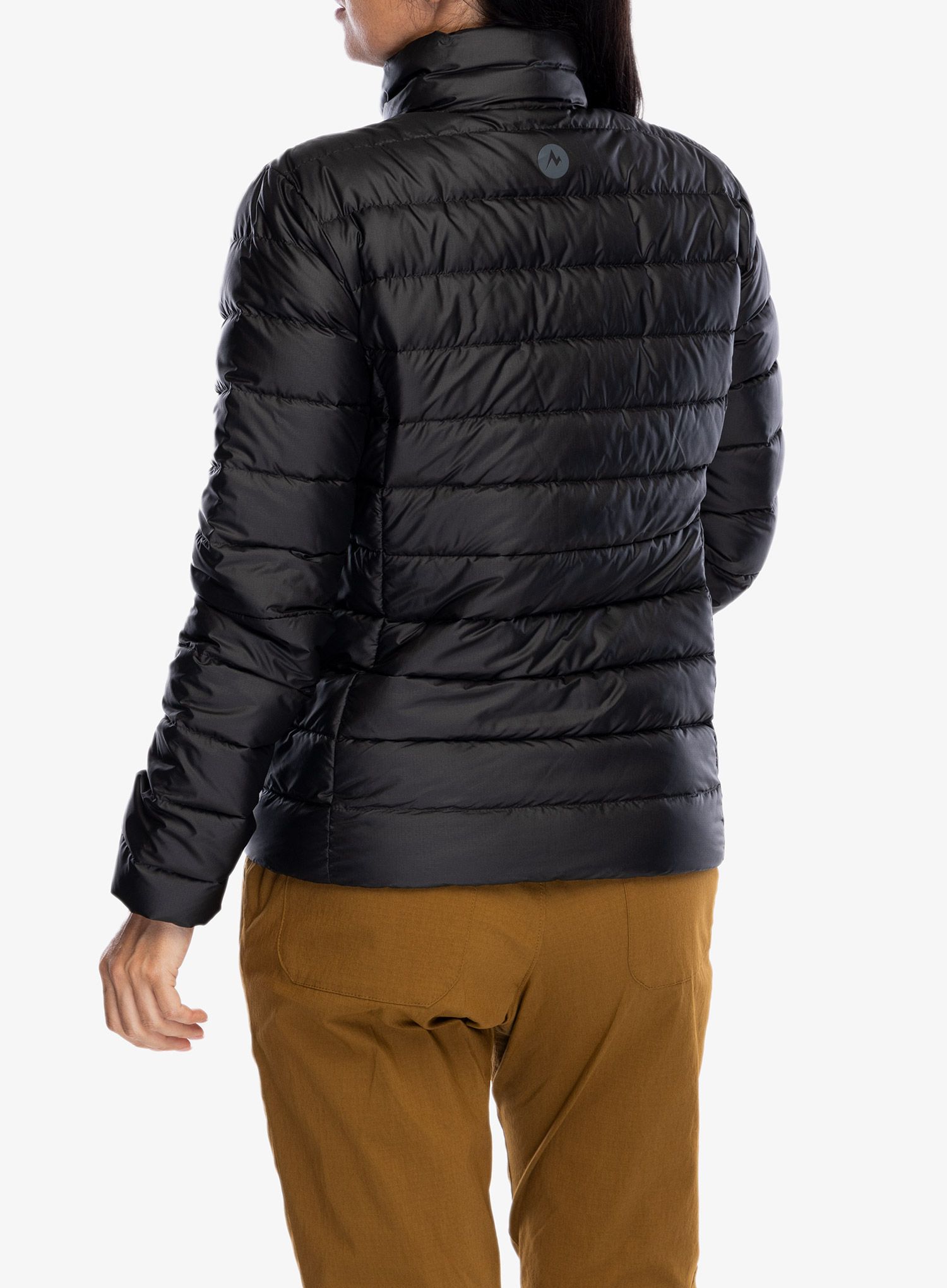 Dámská péřová bunda Marmot Highlander Jacket - black