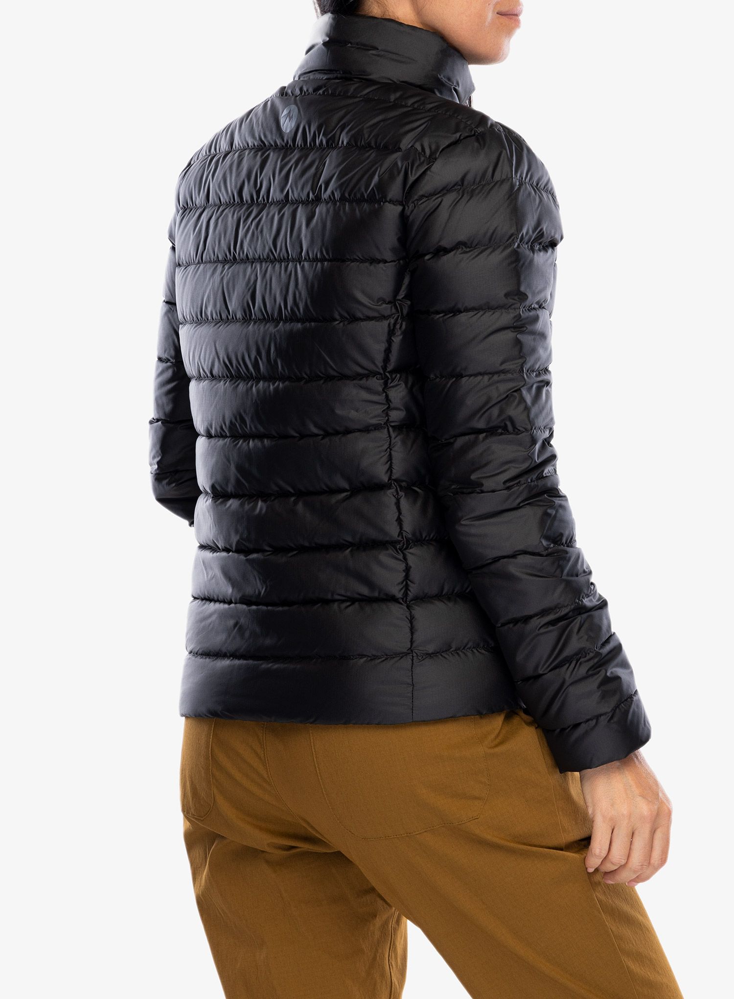 Dámská péřová bunda Marmot Highlander Jacket - black