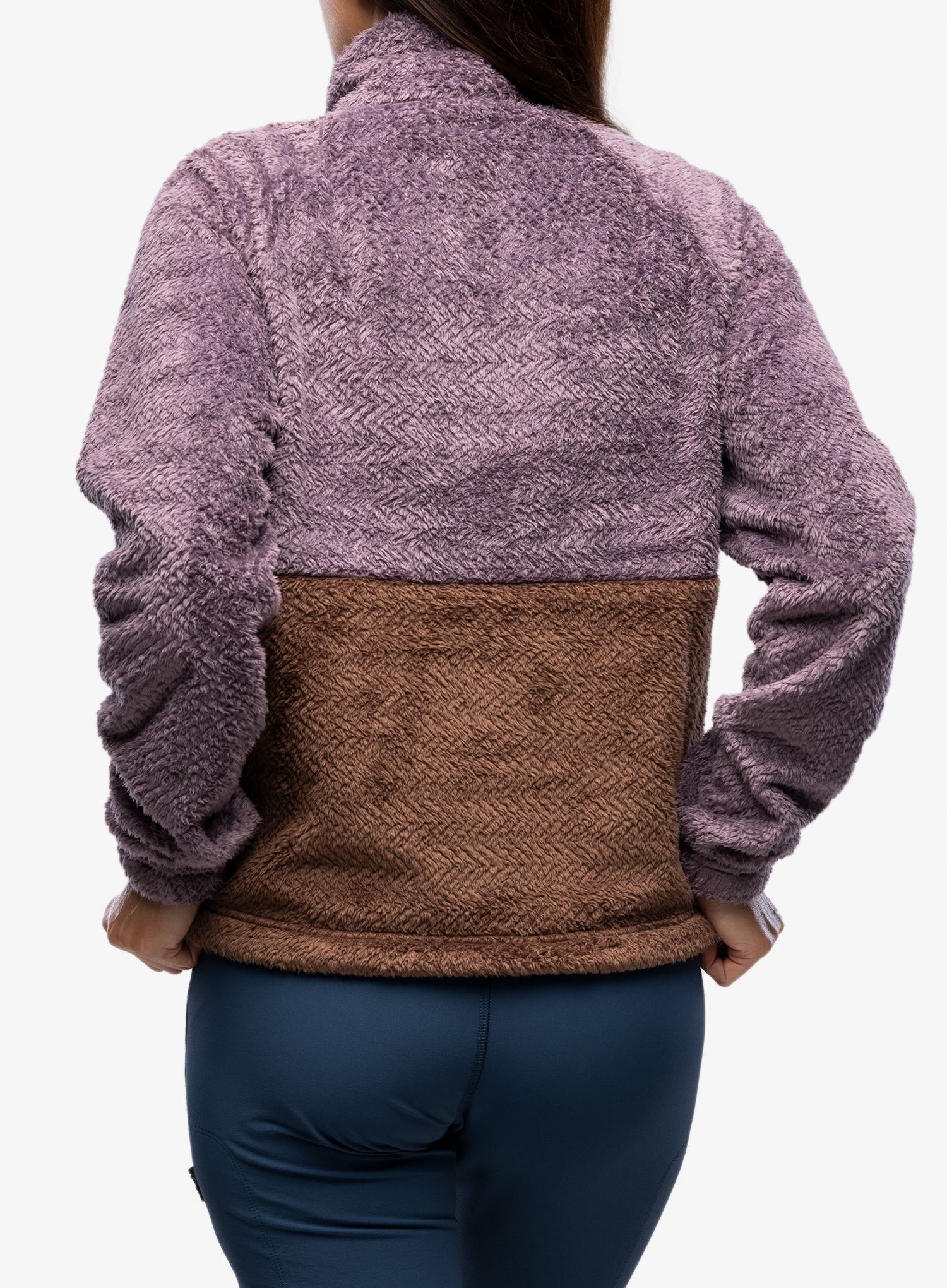 Dámská mikina Marmot Homestead Fleece 1/2 Zip - hazy purple/pinecone
