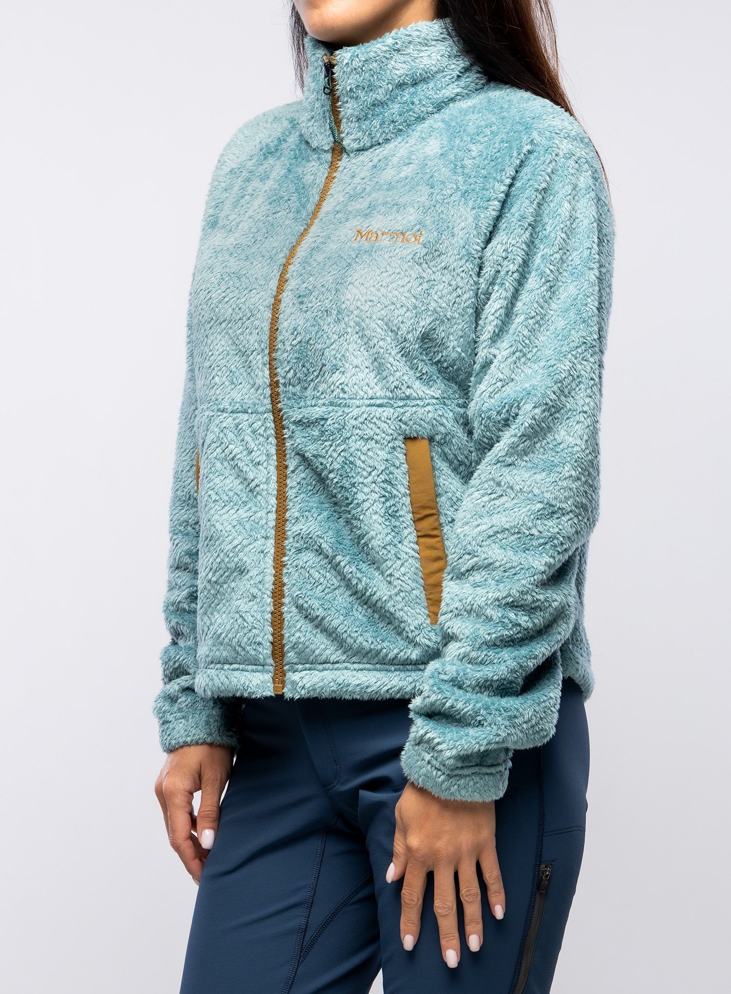 Fleecová mikina dámská Marmot Homestead Fleece Jacket - blue agave