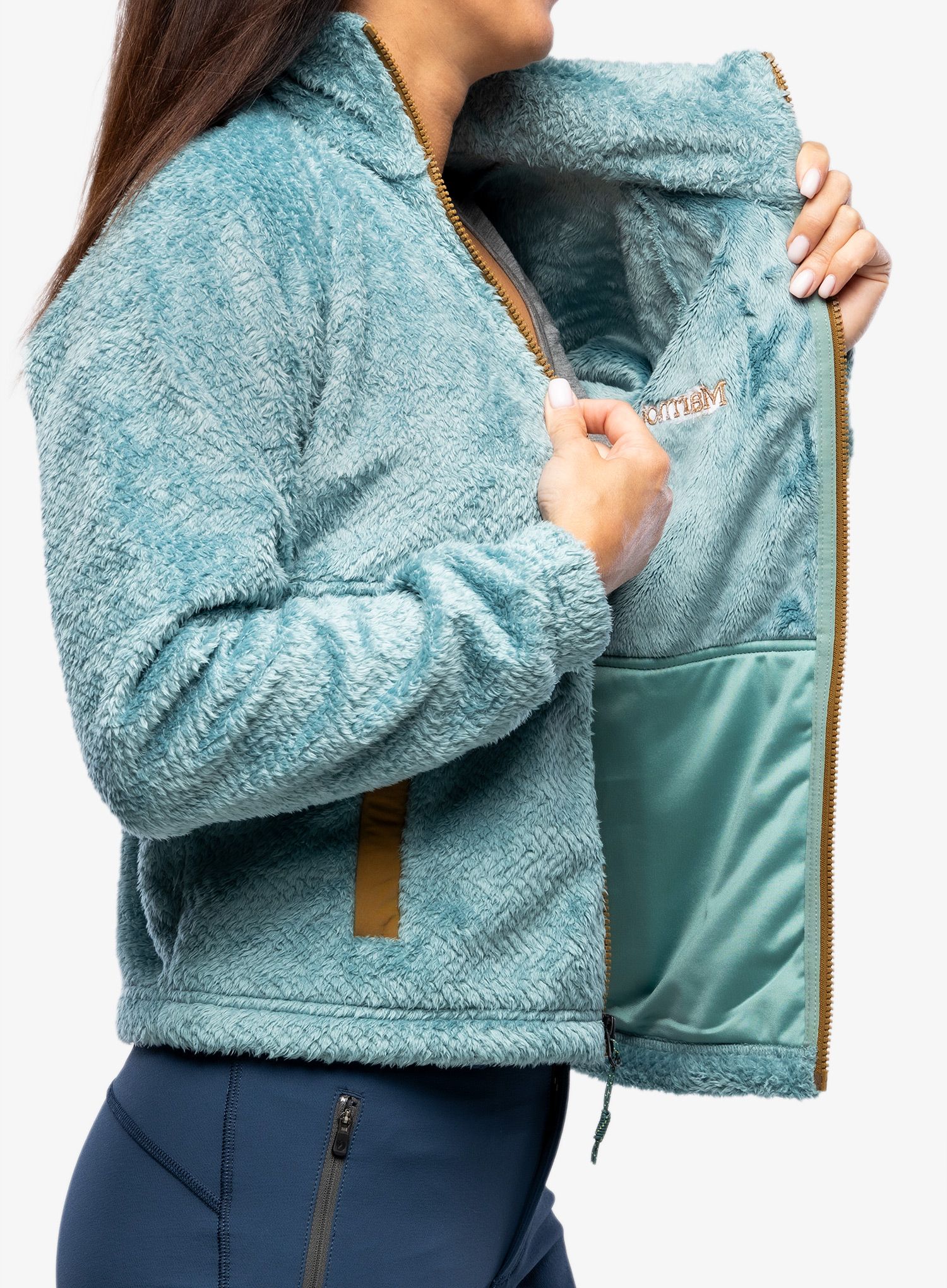 Fleecová mikina dámská Marmot Homestead Fleece Jacket - blue agave