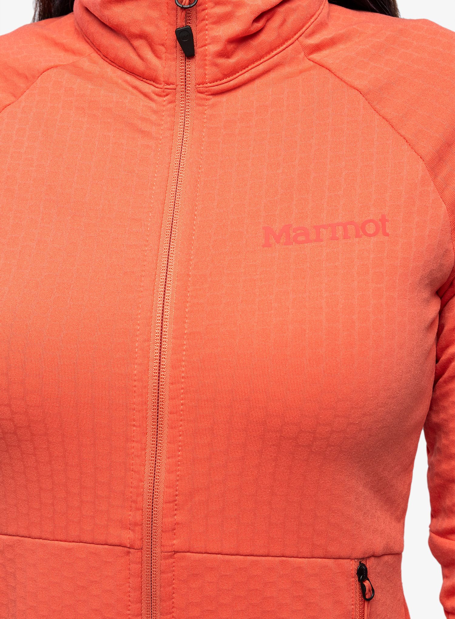 Fleece mikina dámská Marmot Leconte Fleece Jacket - grapefruit