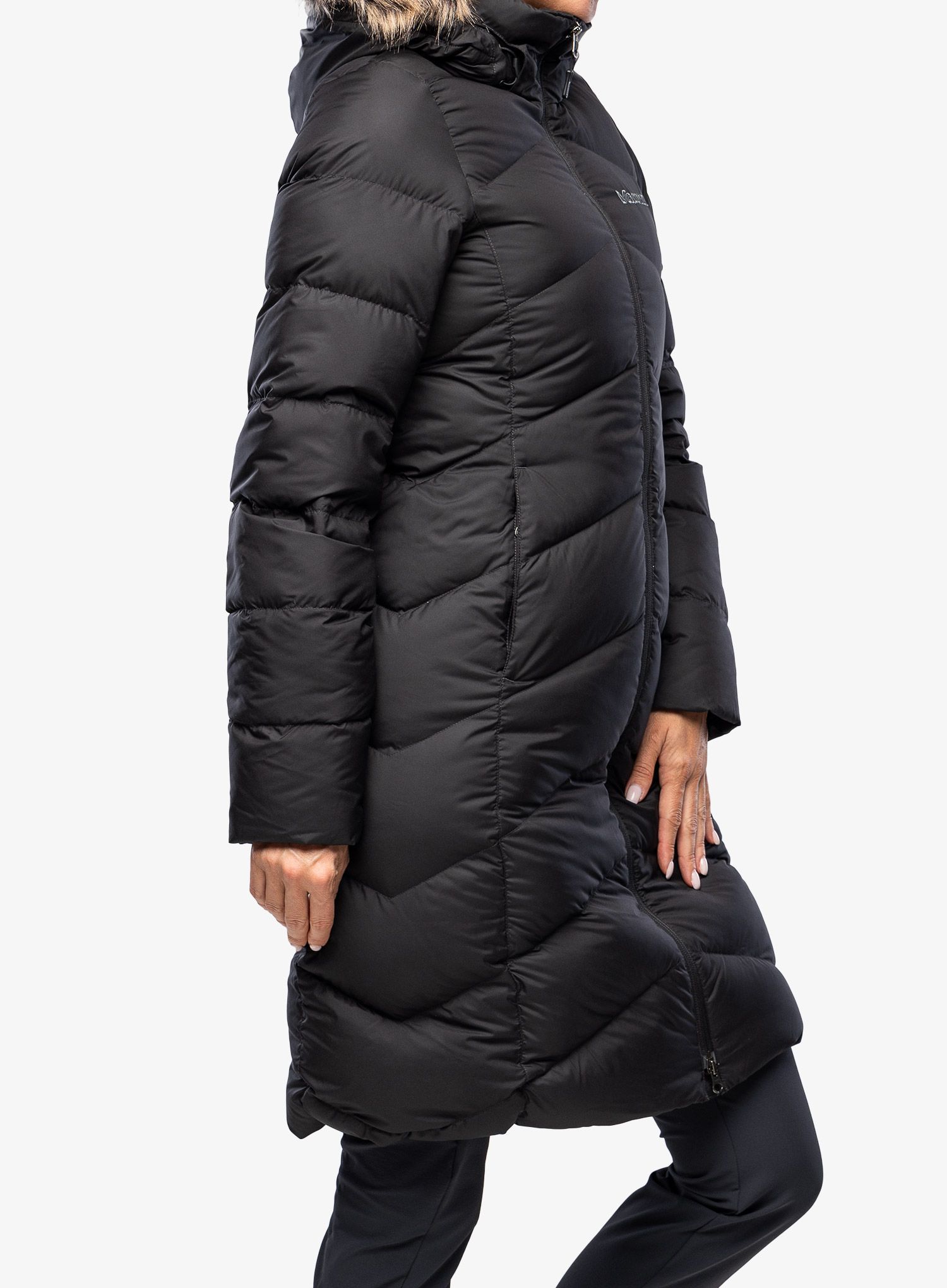 Dámský péřový kabát Marmot Montreaux Coat Lady - black