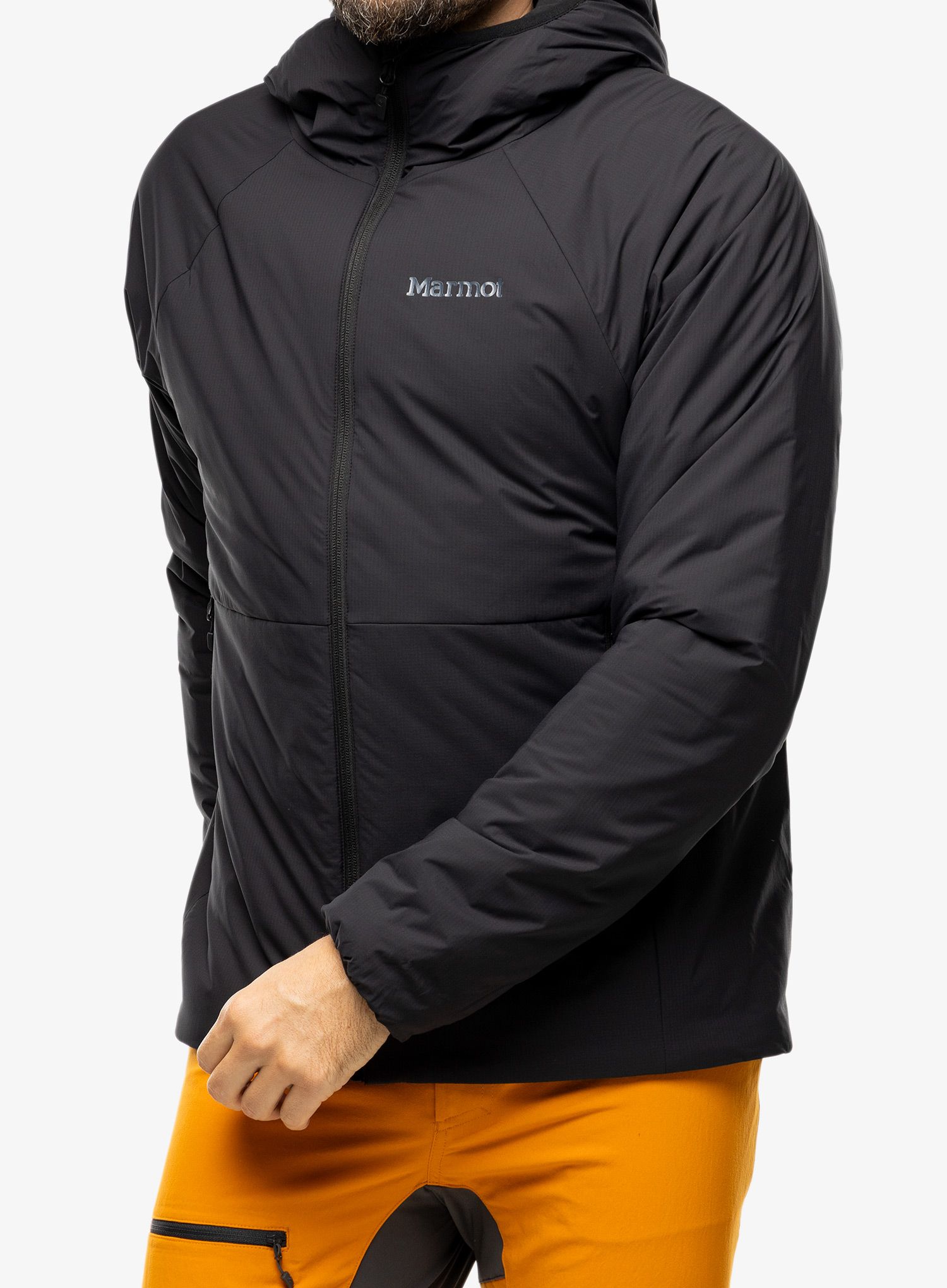 Zateplená bunda Marmot Novus Hoody - black