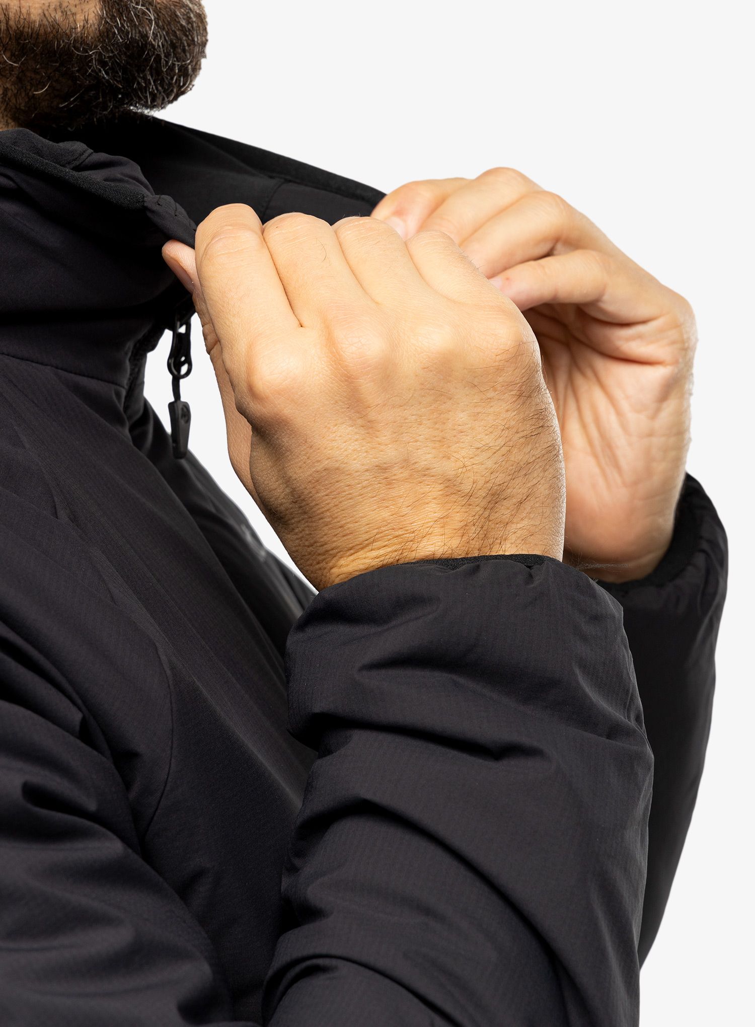 Zateplená bunda Marmot Novus Hoody - black