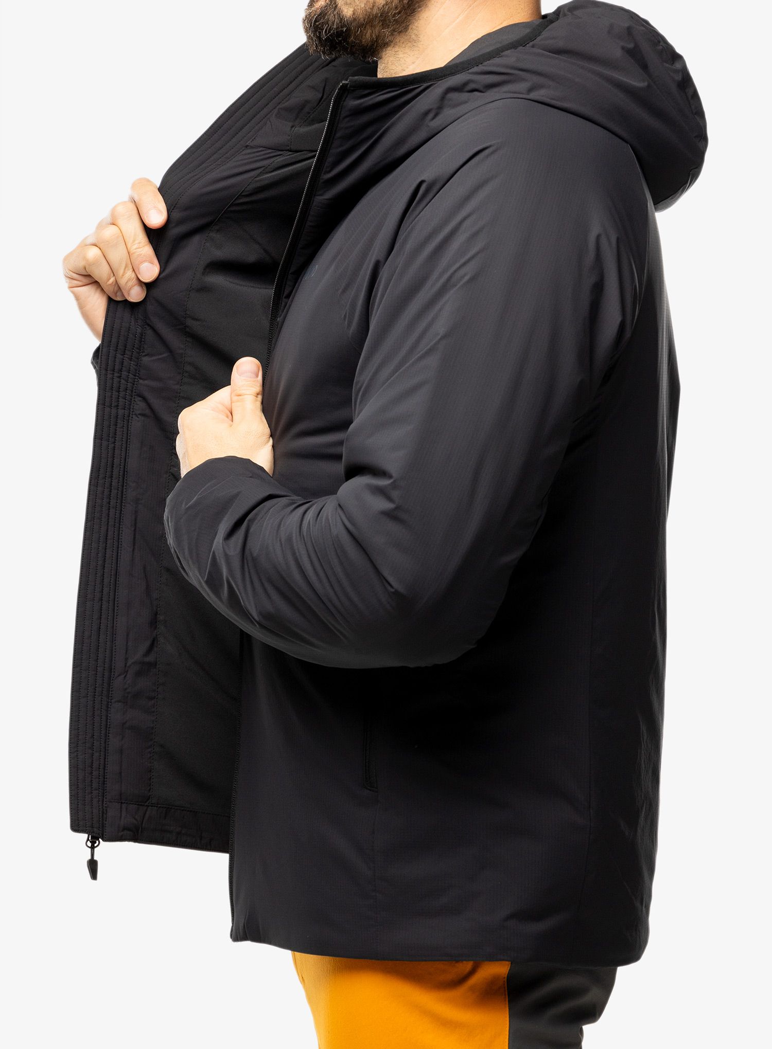 Zateplená bunda Marmot Novus Hoody - black