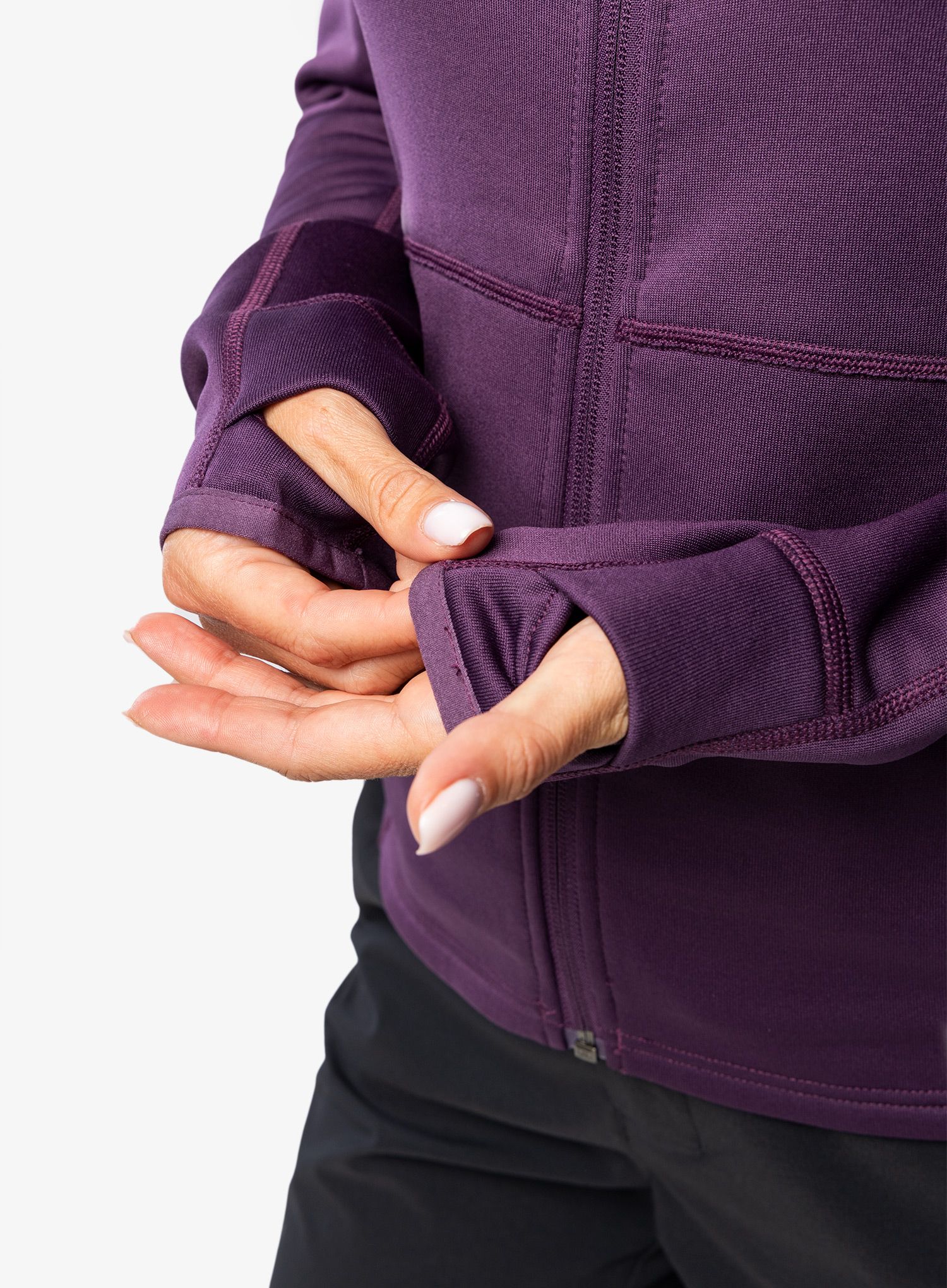 Mikina s kapucí Marmot Olden Polartec Hoody - purple fig