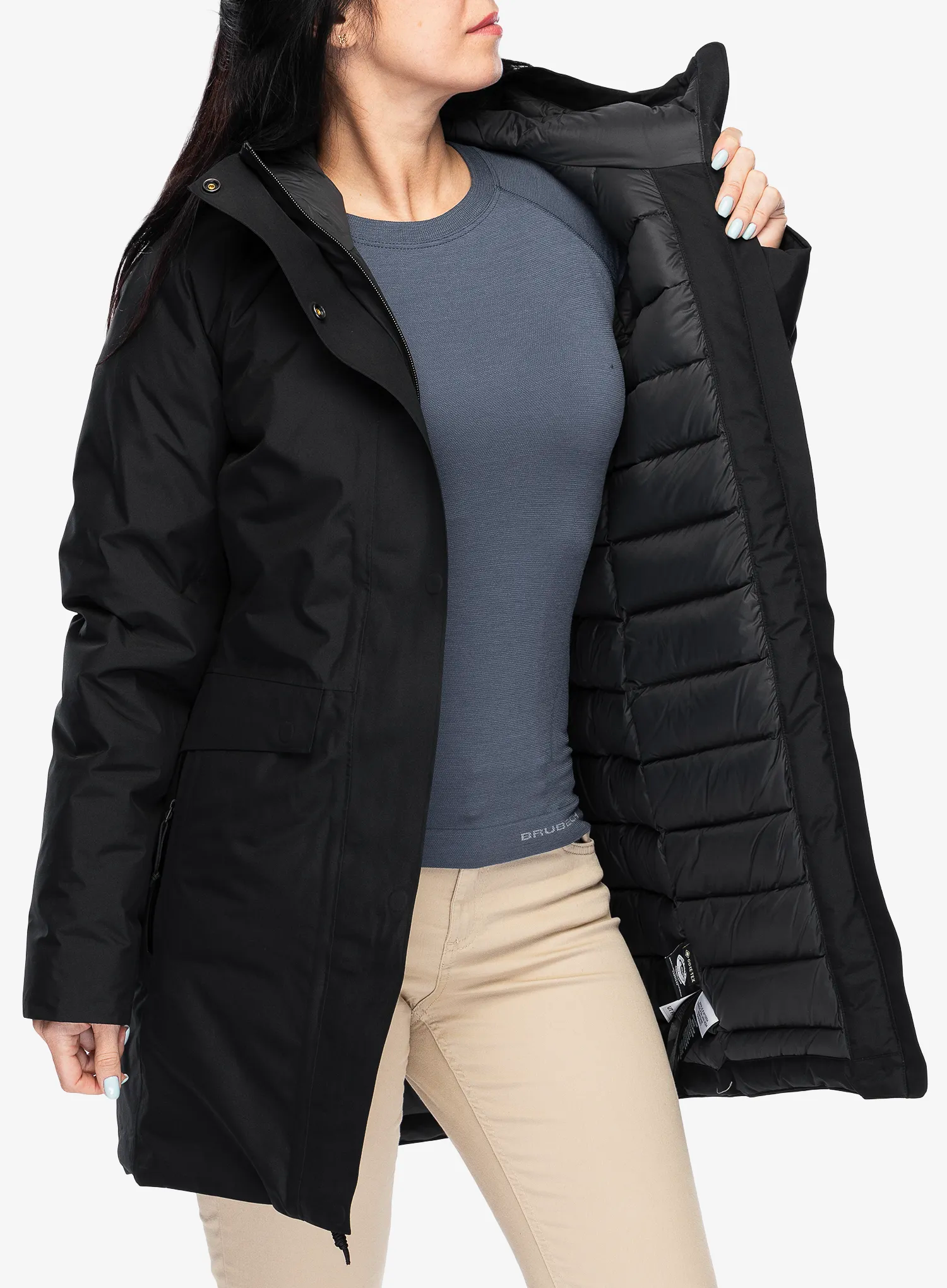 Dámská péřová bunda Marmot Oslo GTX Jacket - black