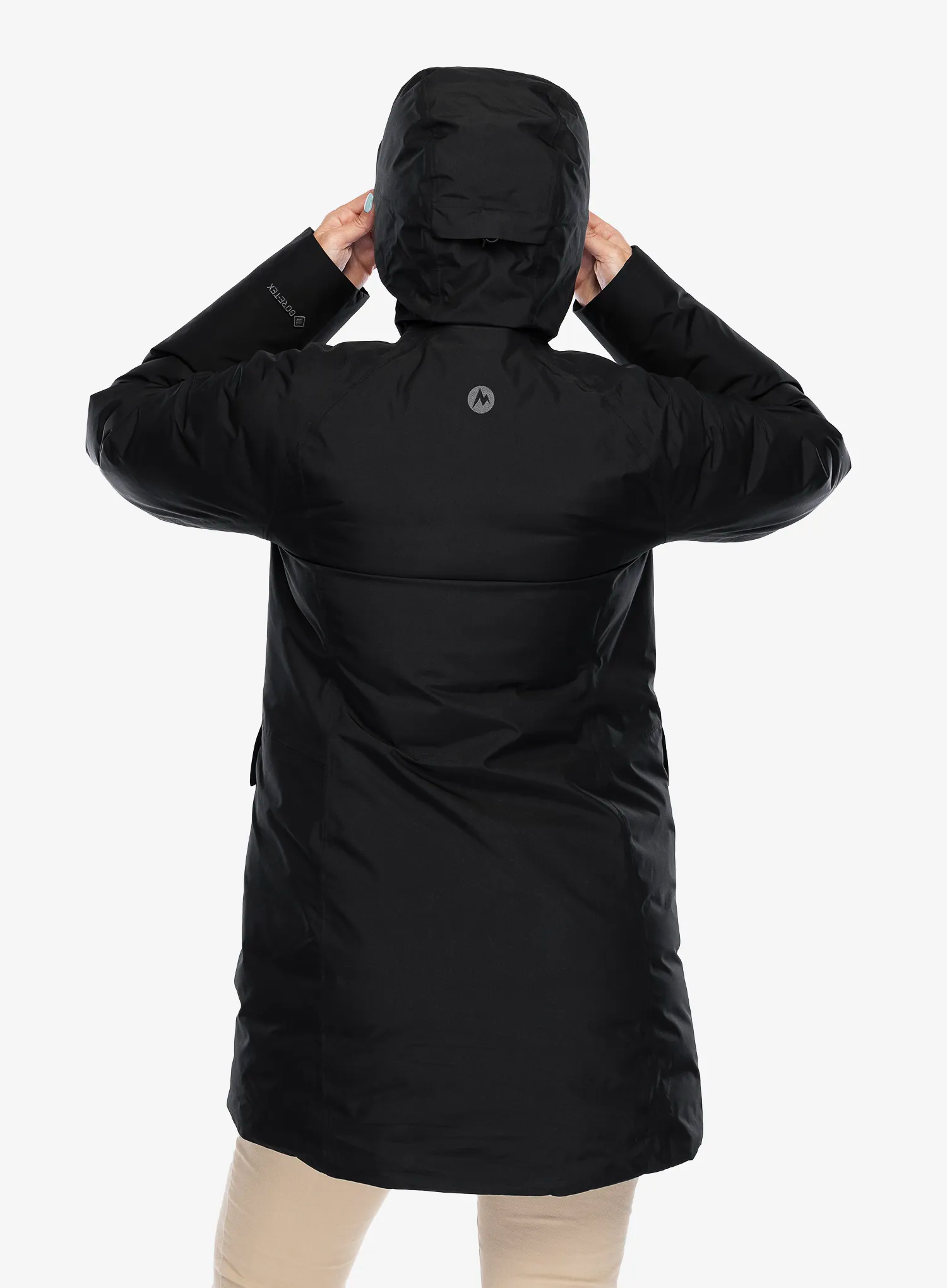 Dámská péřová bunda Marmot Oslo GTX Jacket - black
