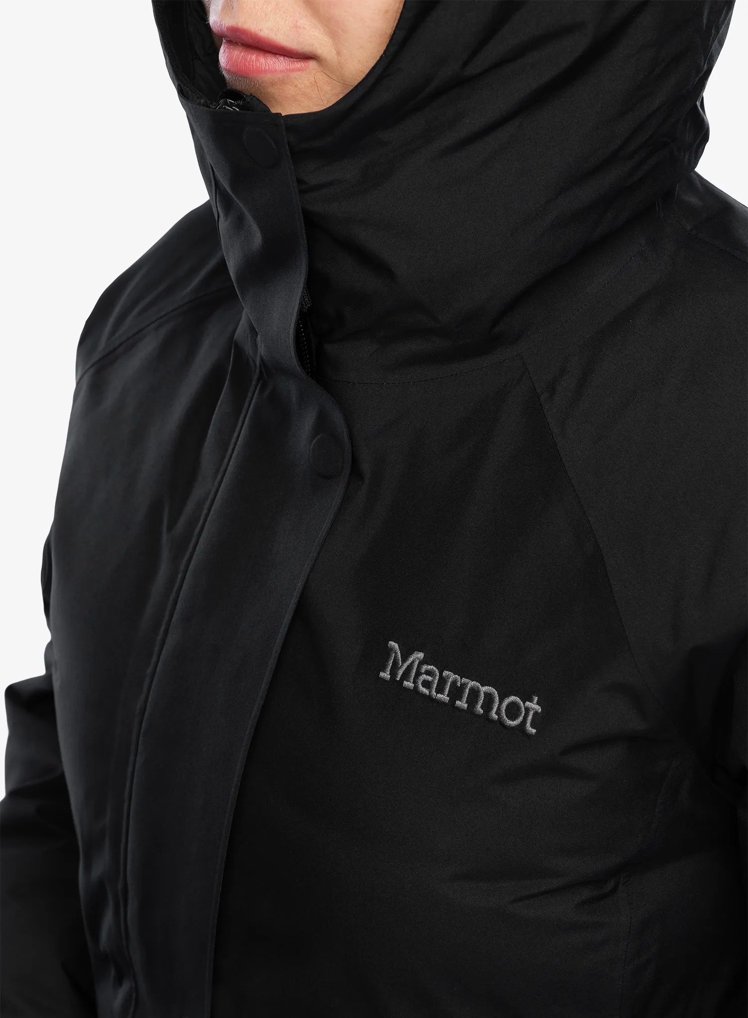 Dámská péřová bunda Marmot Oslo GTX Jacket - black