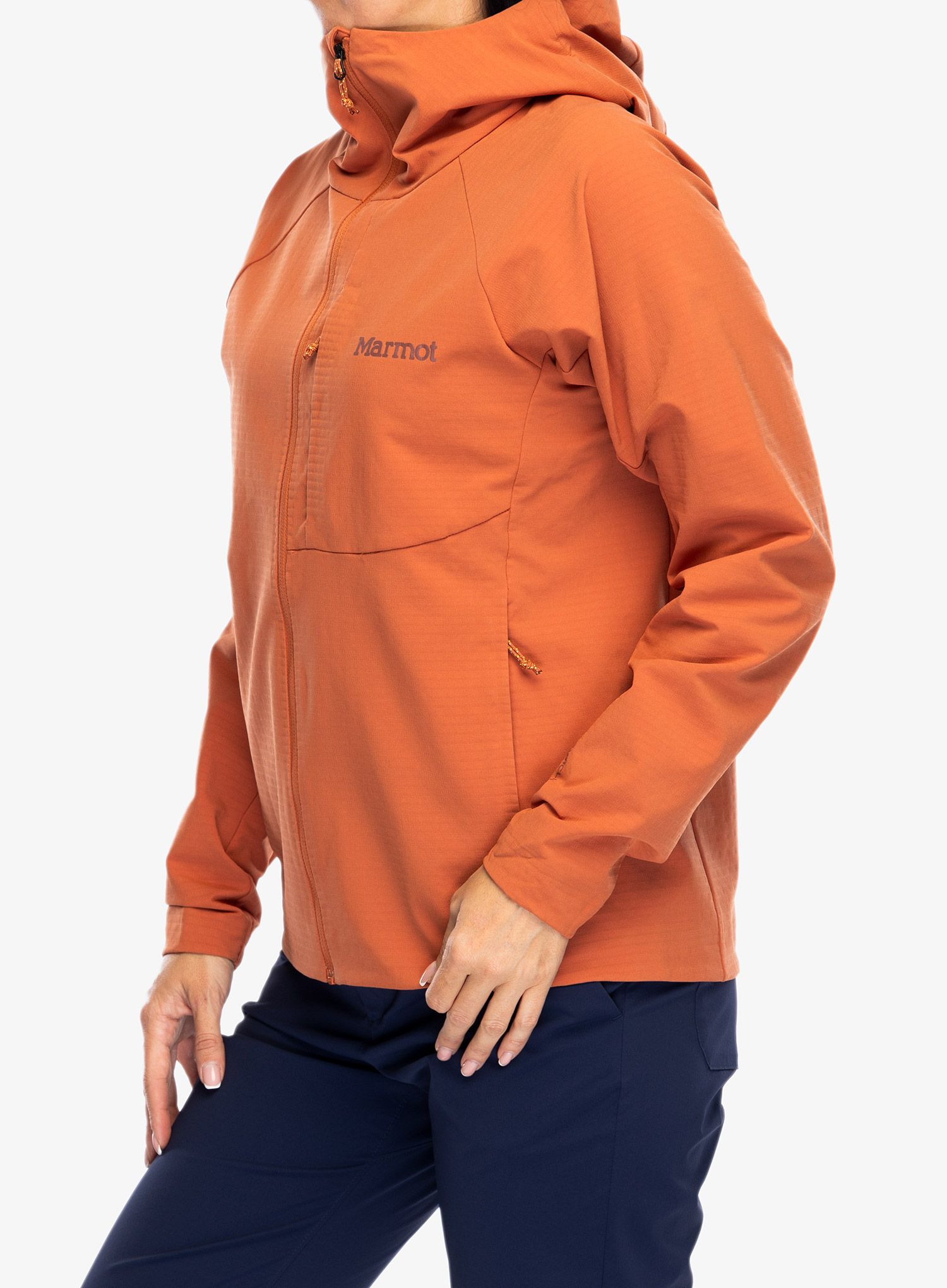 Větrovka dámská Marmot Pinnacle DriClime Hoody - auburn