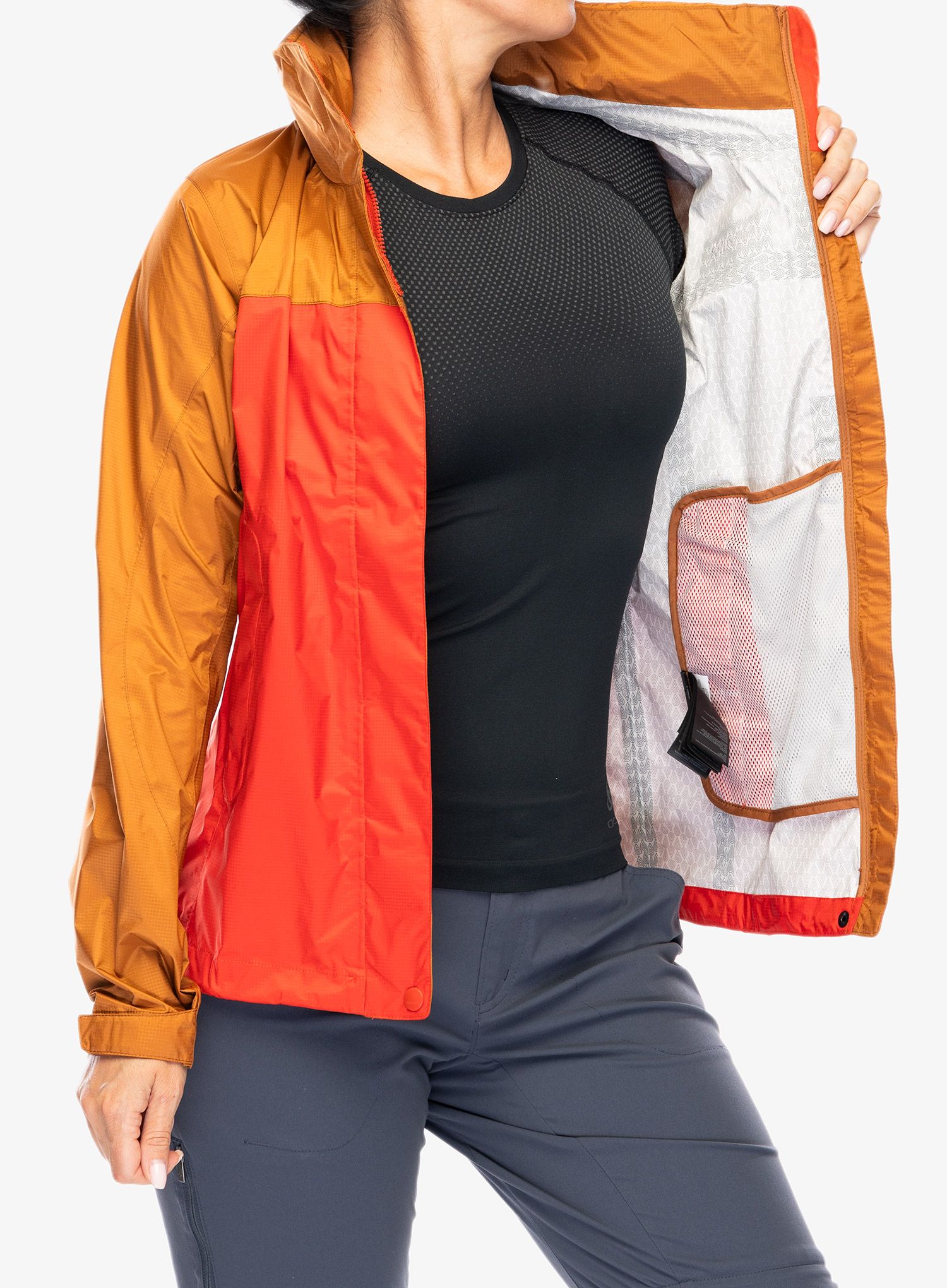 Dámská nepromokavá bunda Marmot PreCip Eco Jacket - cairo/copper
