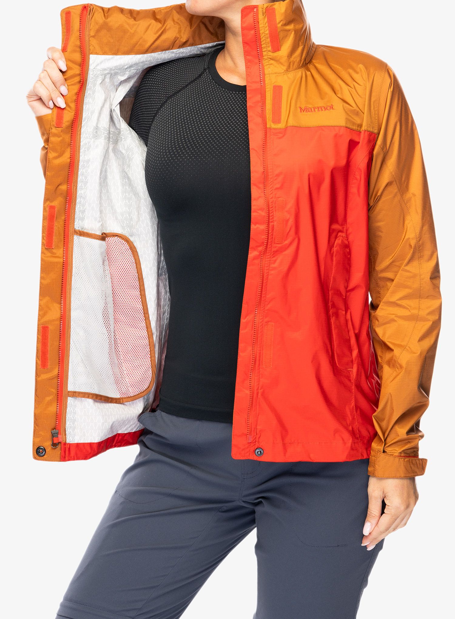 Dámská nepromokavá bunda Marmot PreCip Eco Jacket - cairo/copper