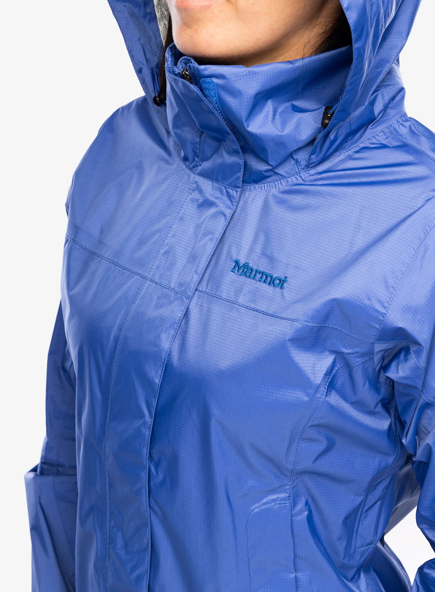 Dámská bunda do deště Marmot PreCip Eco Jacket - trail blue