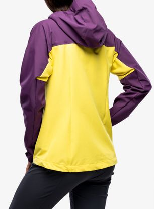 Softshellová bunda dámská Marmot ROM GORE-TEX Infinium Hoody - purple fig/limelight