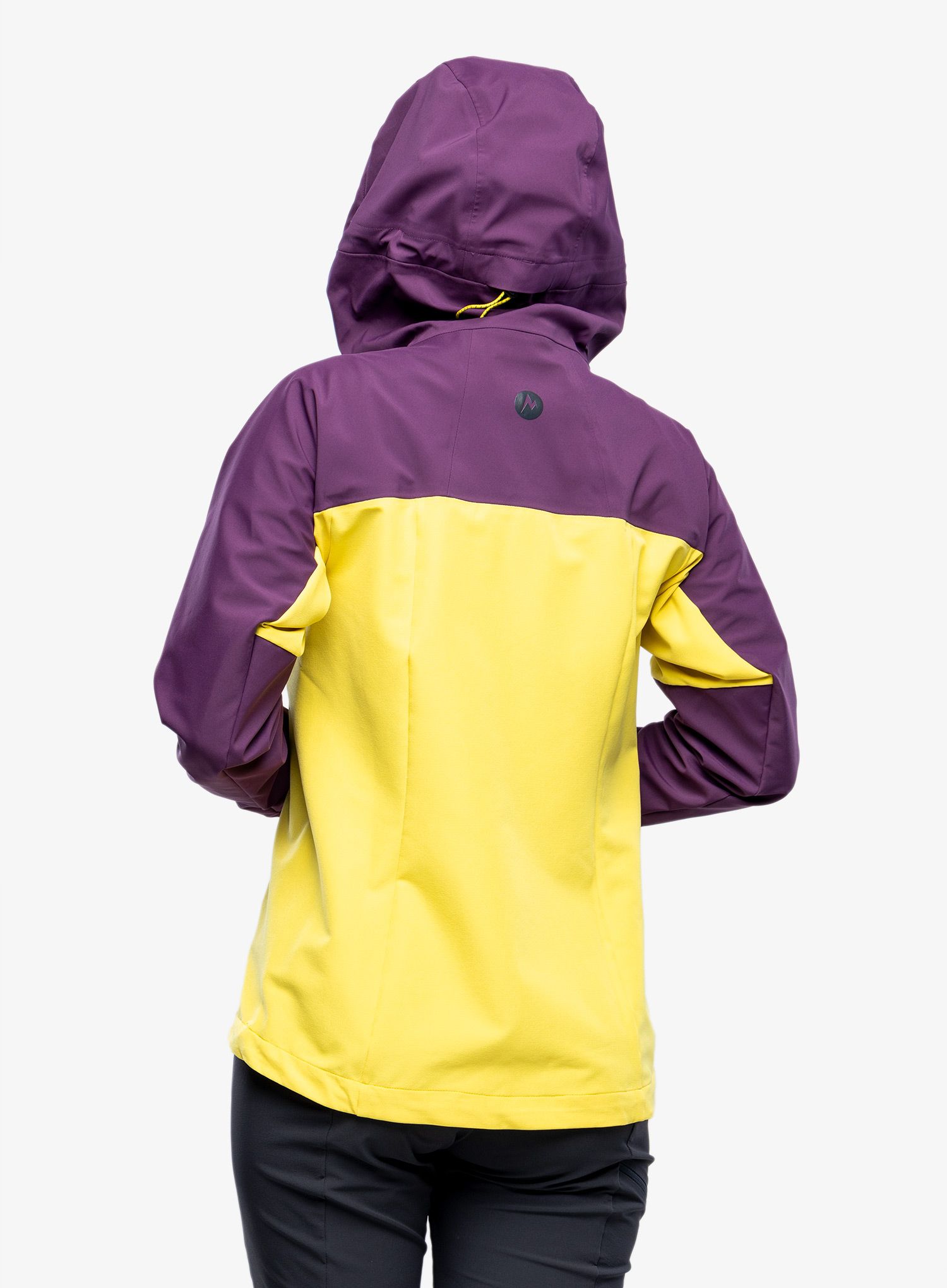 Softshellová bunda dámská Marmot ROM GORE-TEX Infinium Hoody - purple fig/limelight