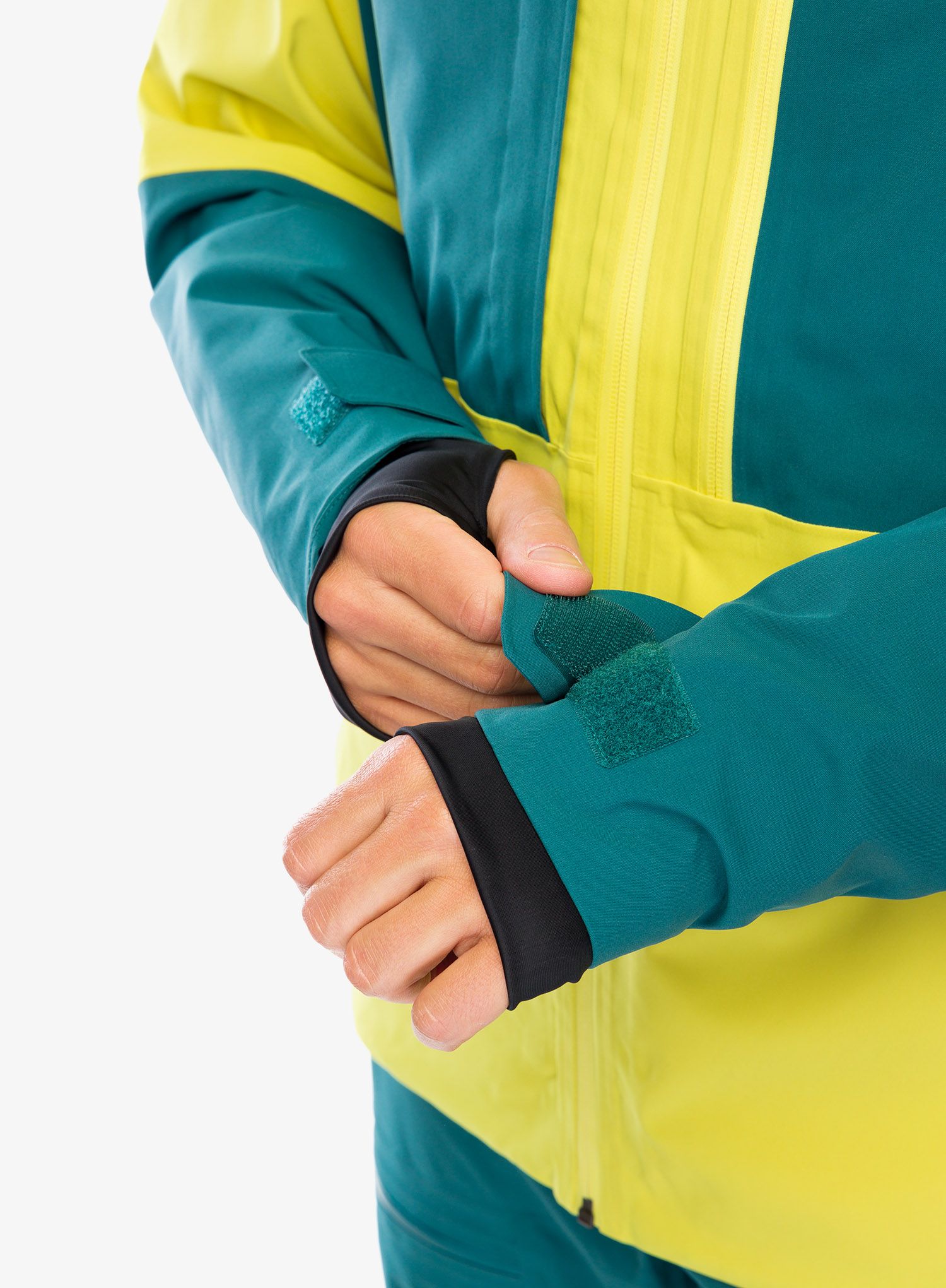 Membránová bunda Marmot Refuge Jacket - limelight/dark jungle