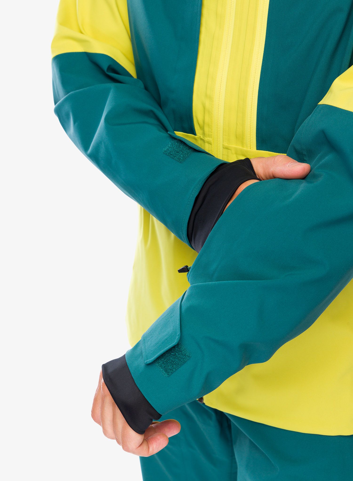 Membránová bunda Marmot Refuge Jacket - limelight/dark jungle