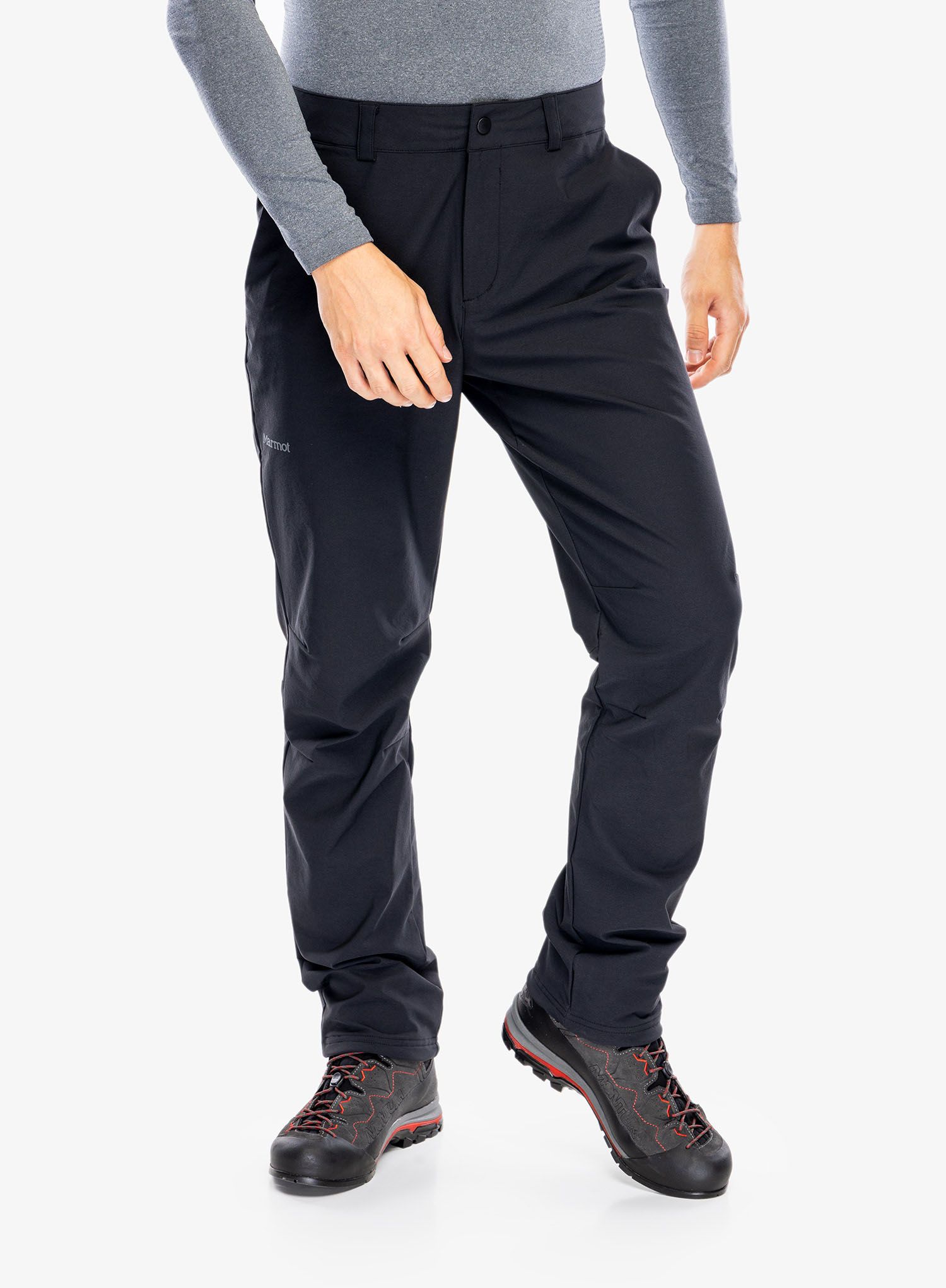 Turistické kalhoty Marmot Scree Pants - black/black