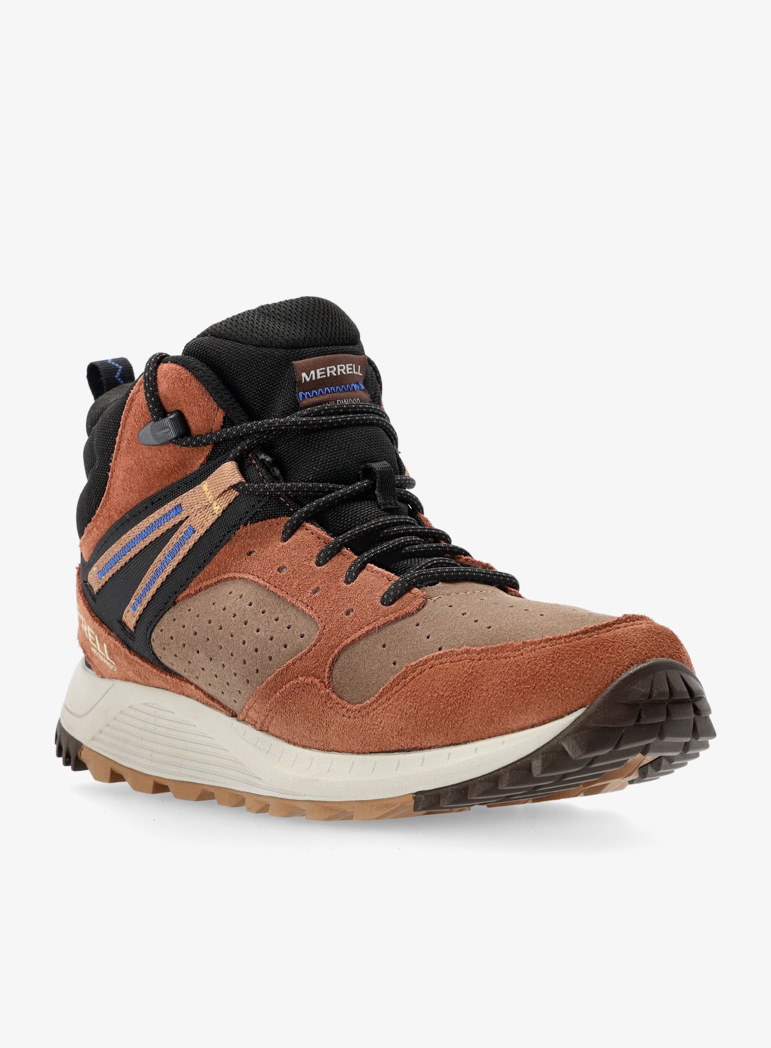 Zimní boty Merrell Wildwood Sneaker Boot Mid WP - bracken