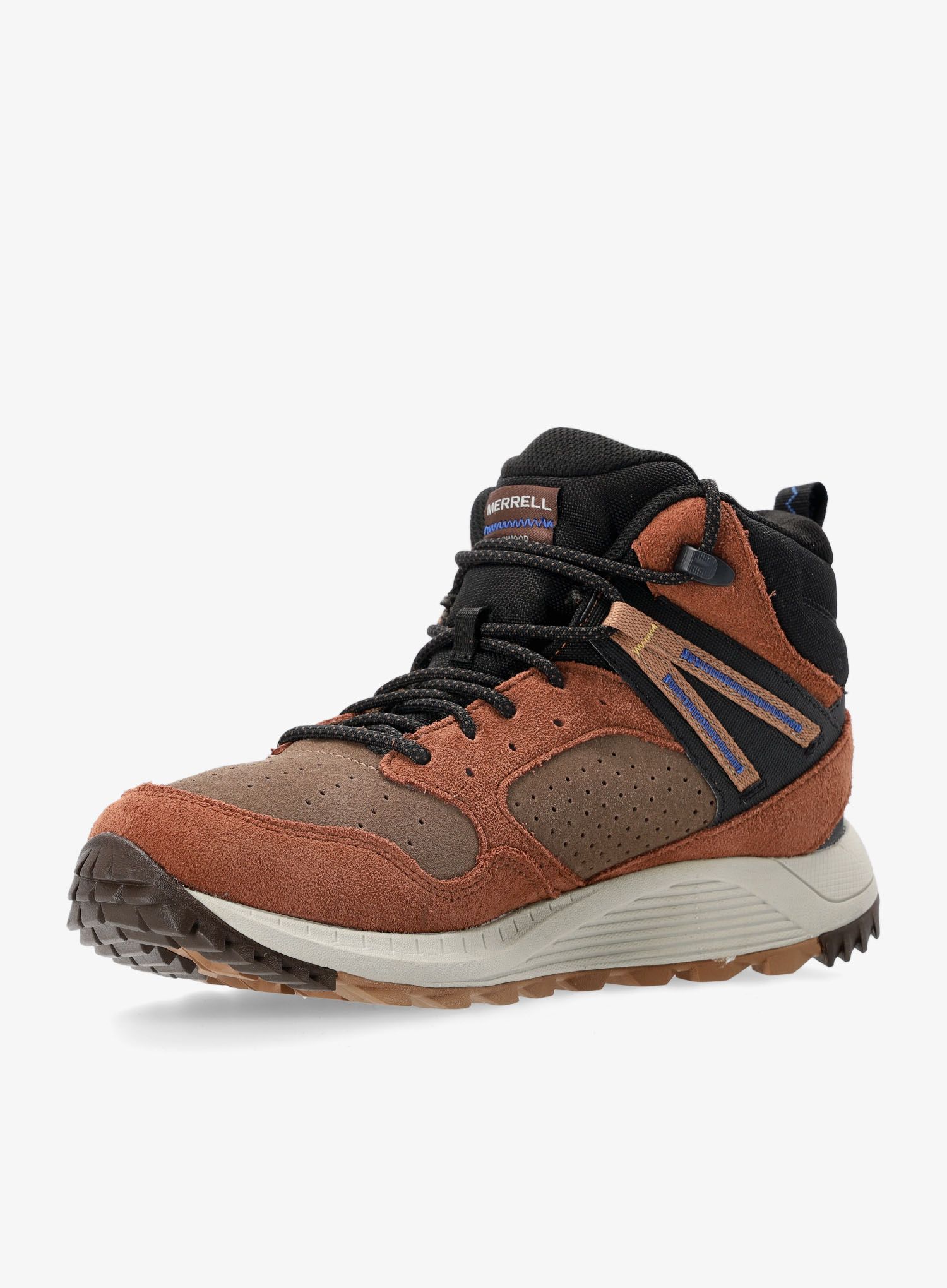 Zimní boty Merrell Wildwood Sneaker Boot Mid WP - bracken