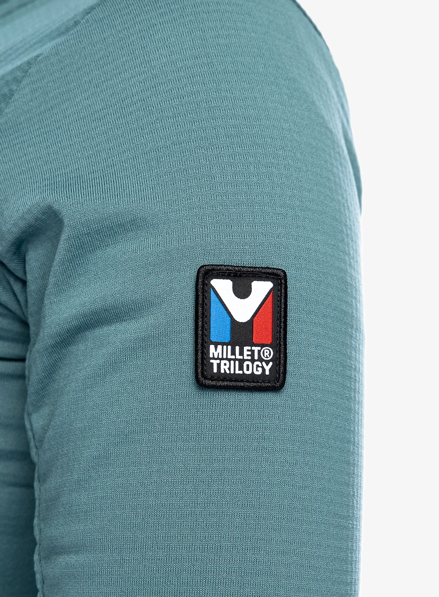 Fleece mikina dámská Millet Trilogy Light Grid Hoodie - hydro