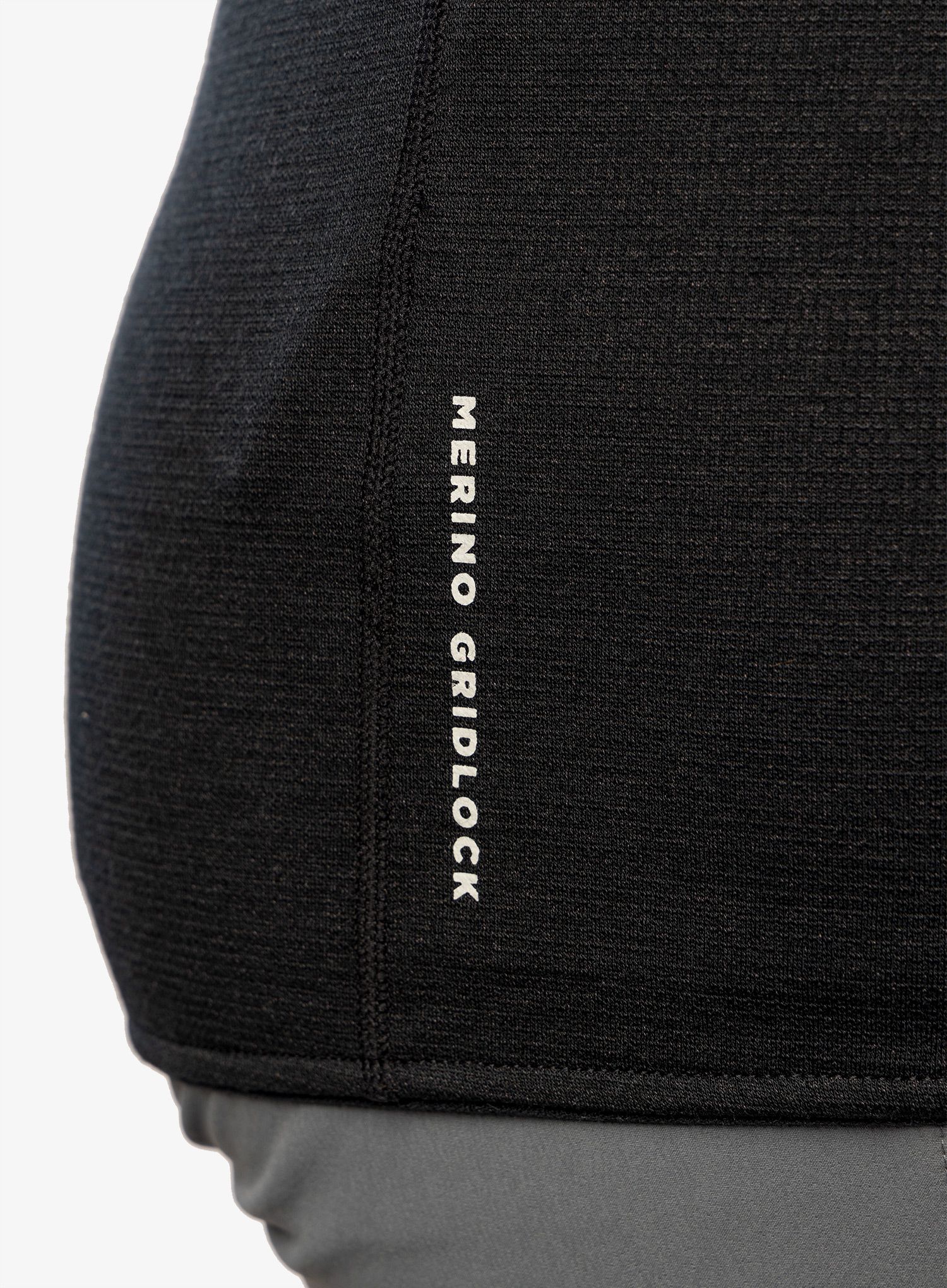 Fleece mikina Mons Royale Approach Merino Shift Fleece Hood - black