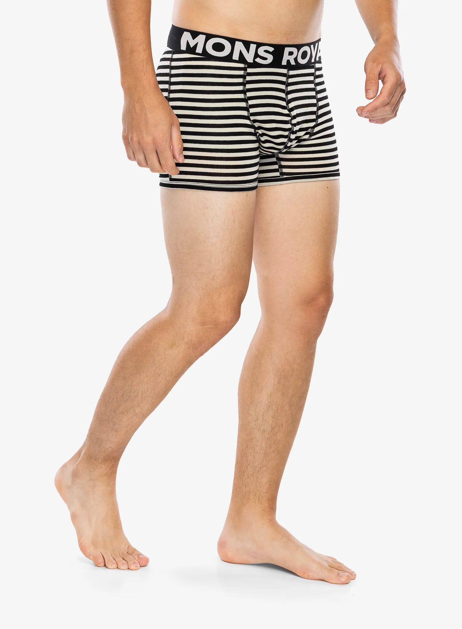 Funkční boxerky Mons Royale Hold 'em Shorty Boxer - MR stripe